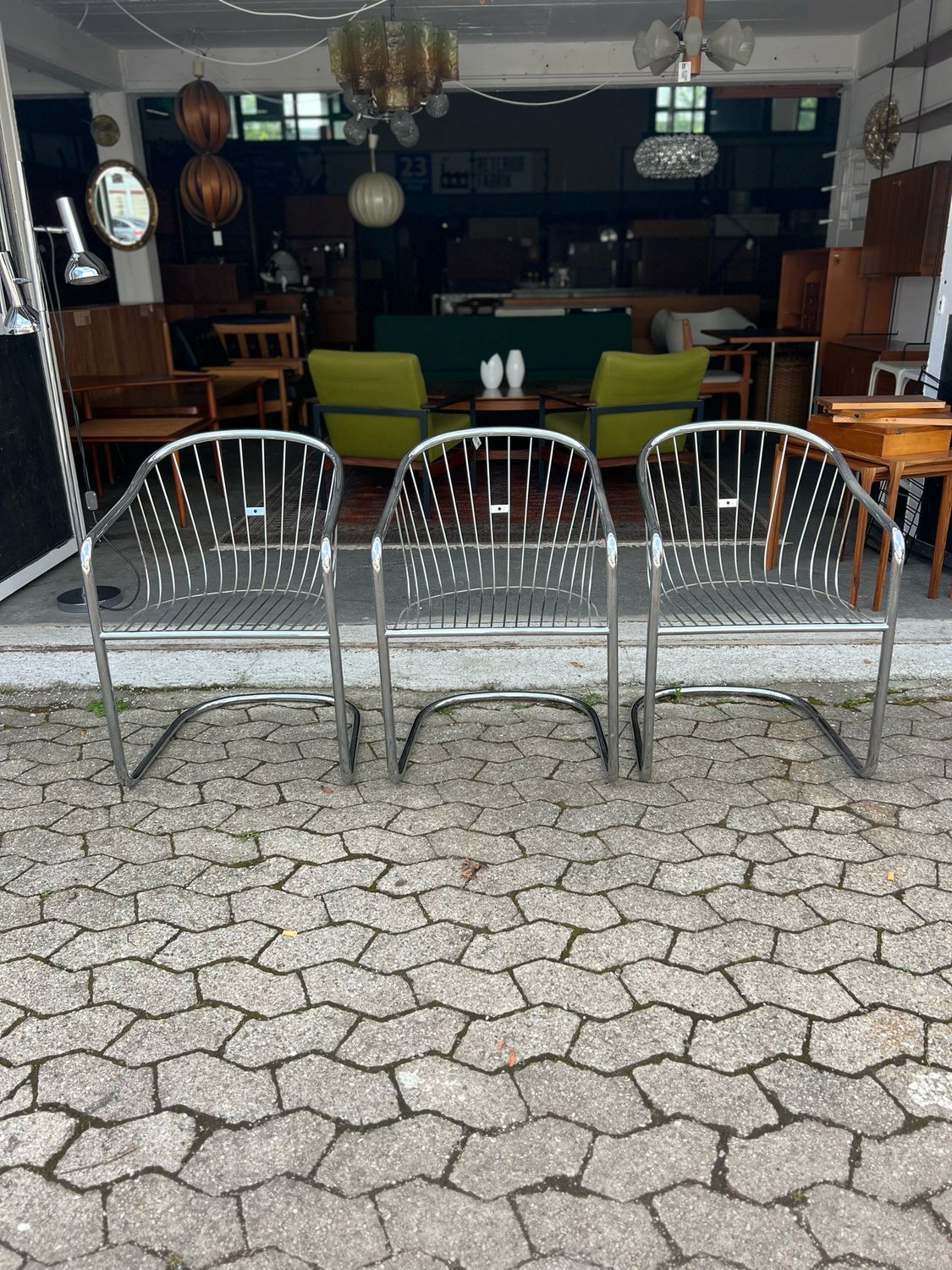 Stuhl Stühle Gastone Rinaldi Ära 1von3 Vintage