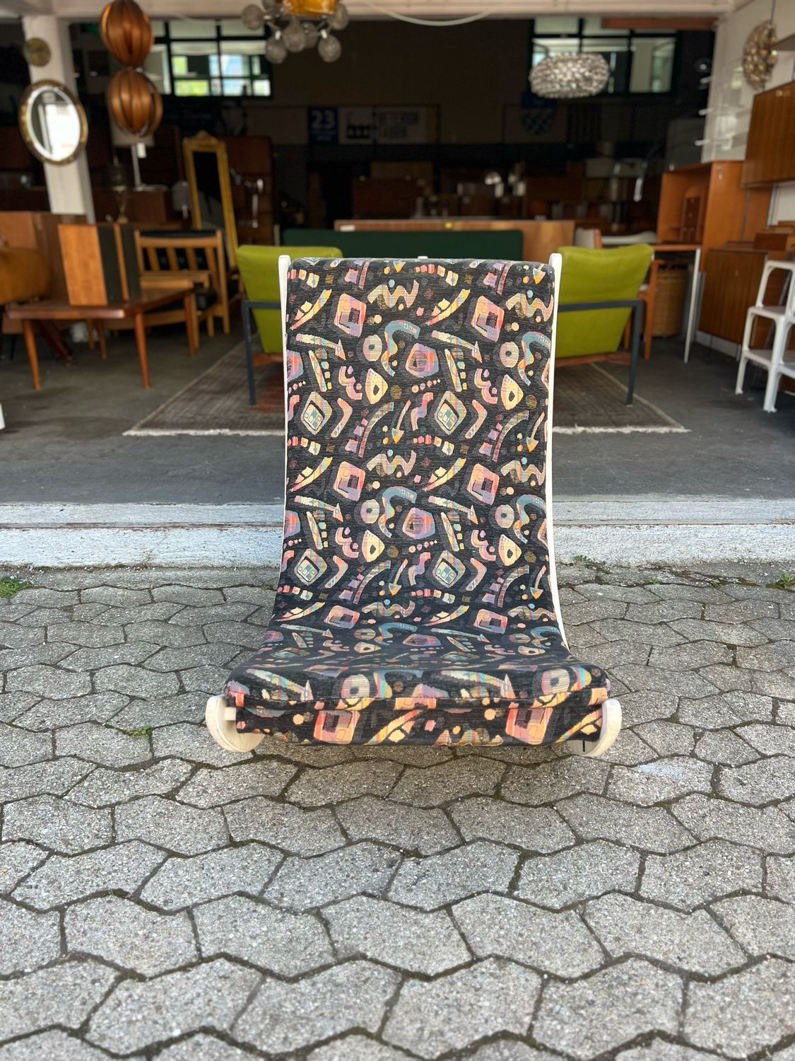 Schaukelliege Schaukelstuhl Verner Panton für Rosenthal Vintage
