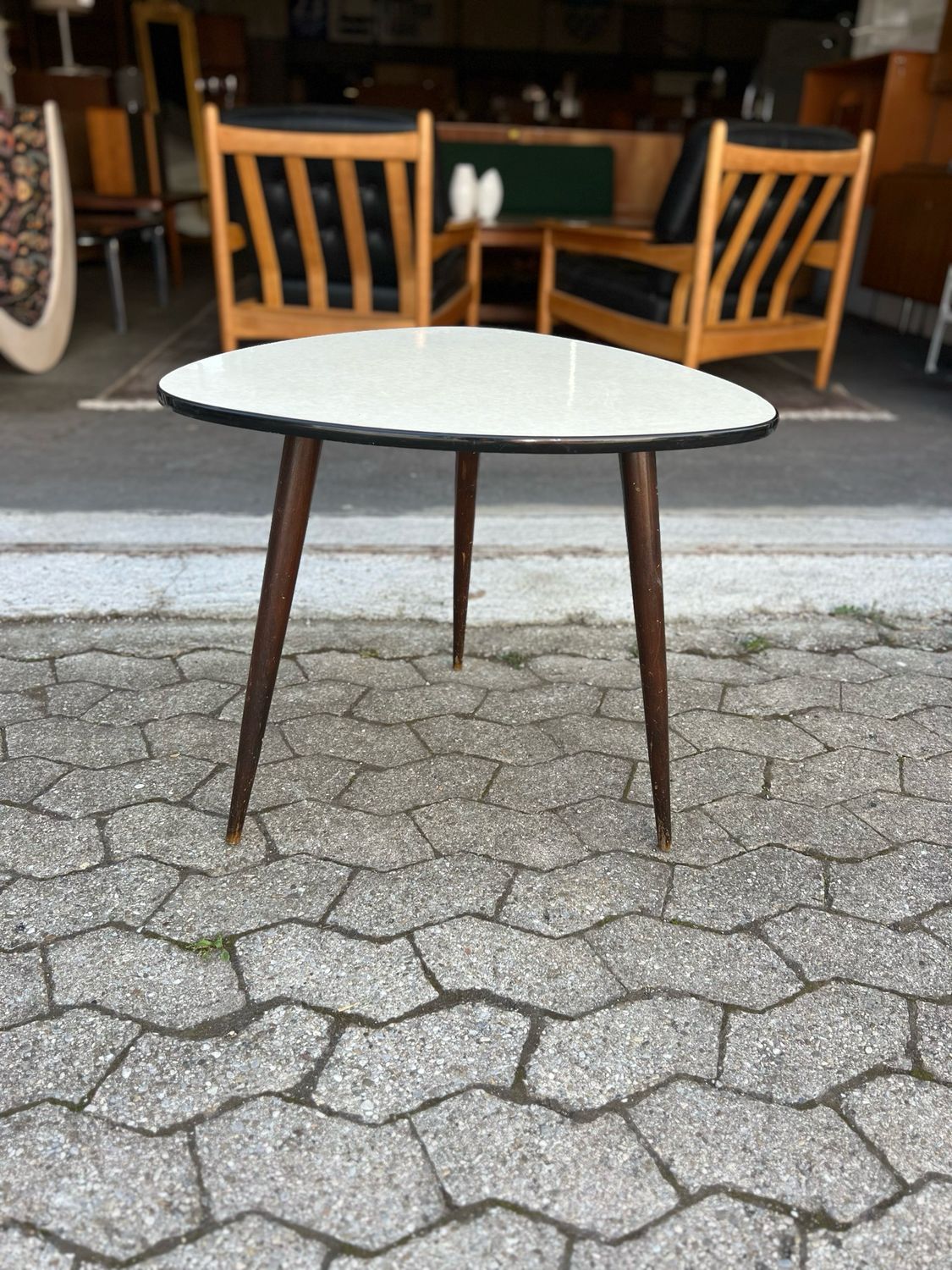 Couchtisch Tisch Nierentisch Mid Century Vintage