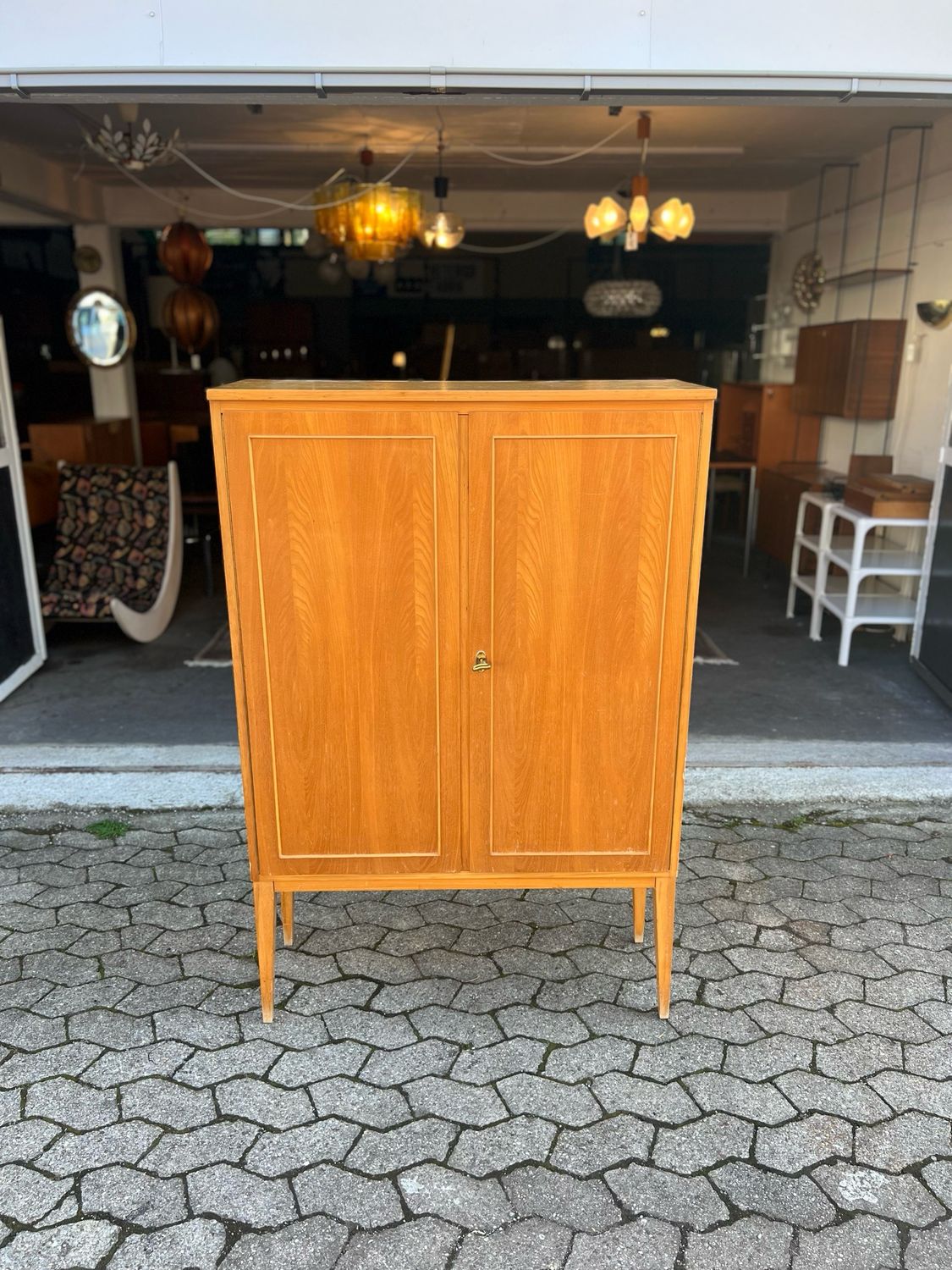 Schränkchen Kommode Schrank Mid Century Vintage