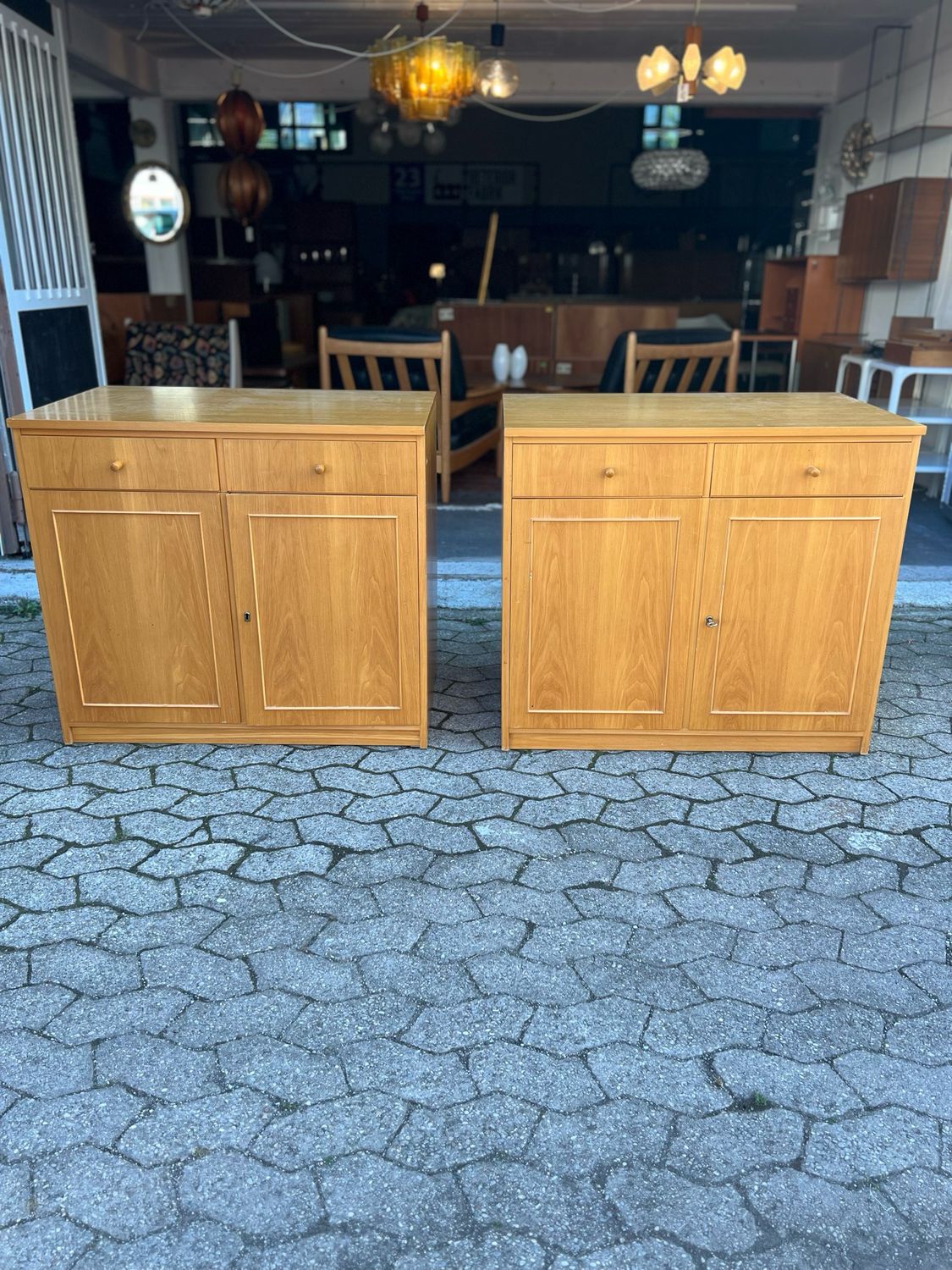 Kommode Kästchen 1von2 Mid Century Vintage