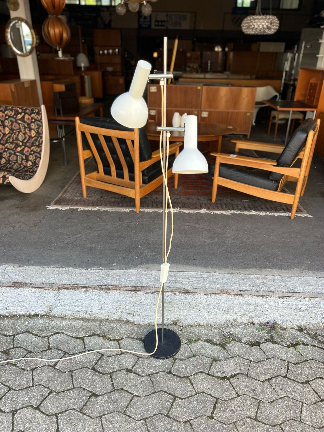 Stehlampe Stehleuchte Mid Century Vintage