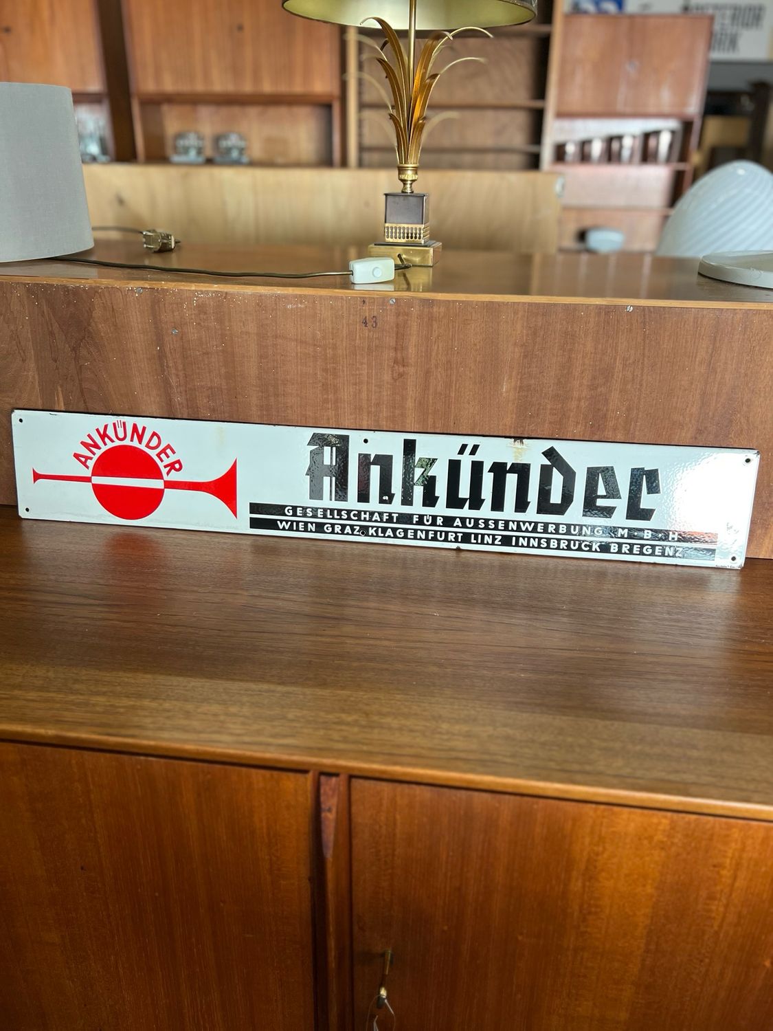 Schild Emaille Blechschild