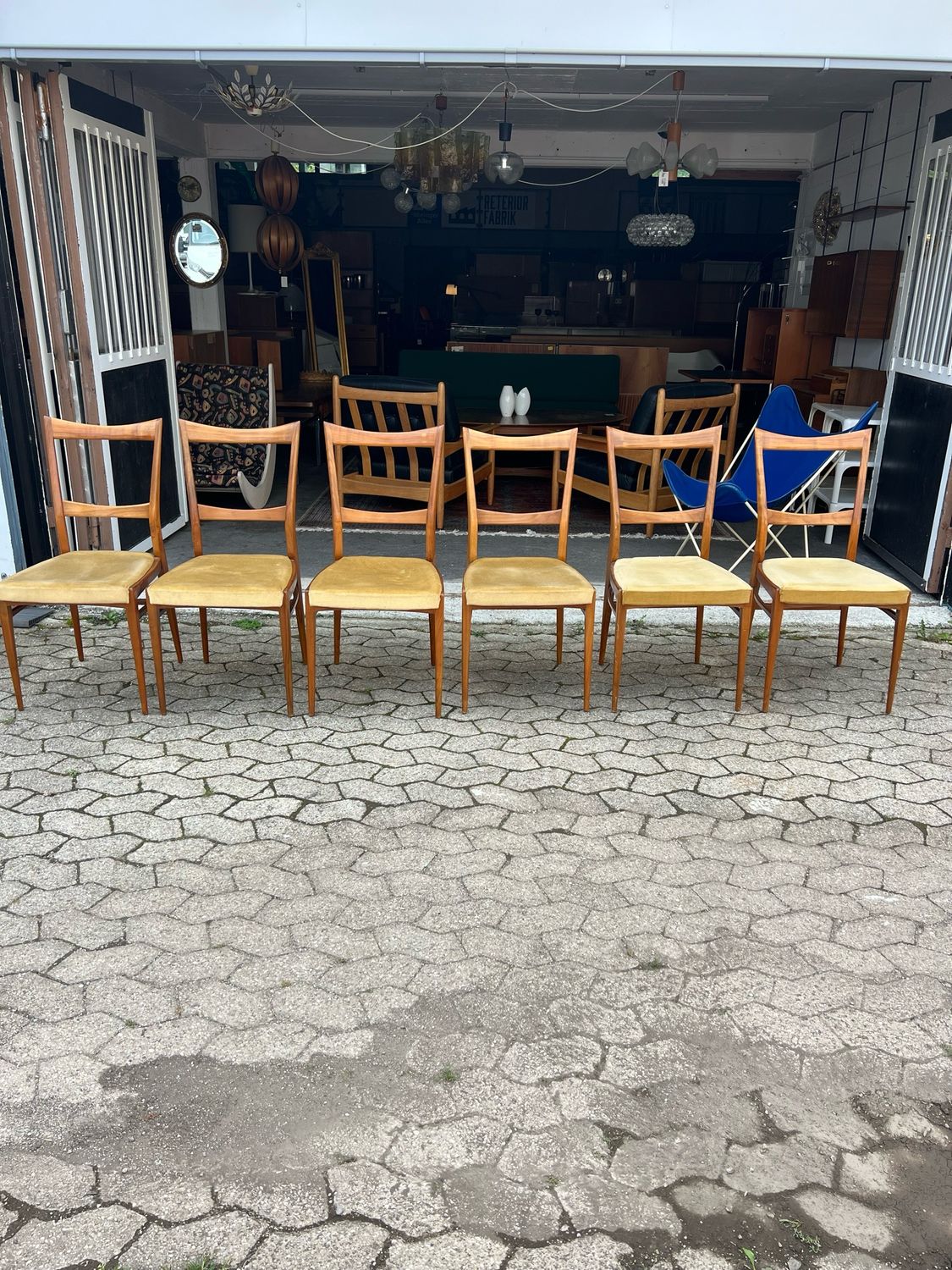 Stuhl Stühle 1von6 Mid Century Vintage