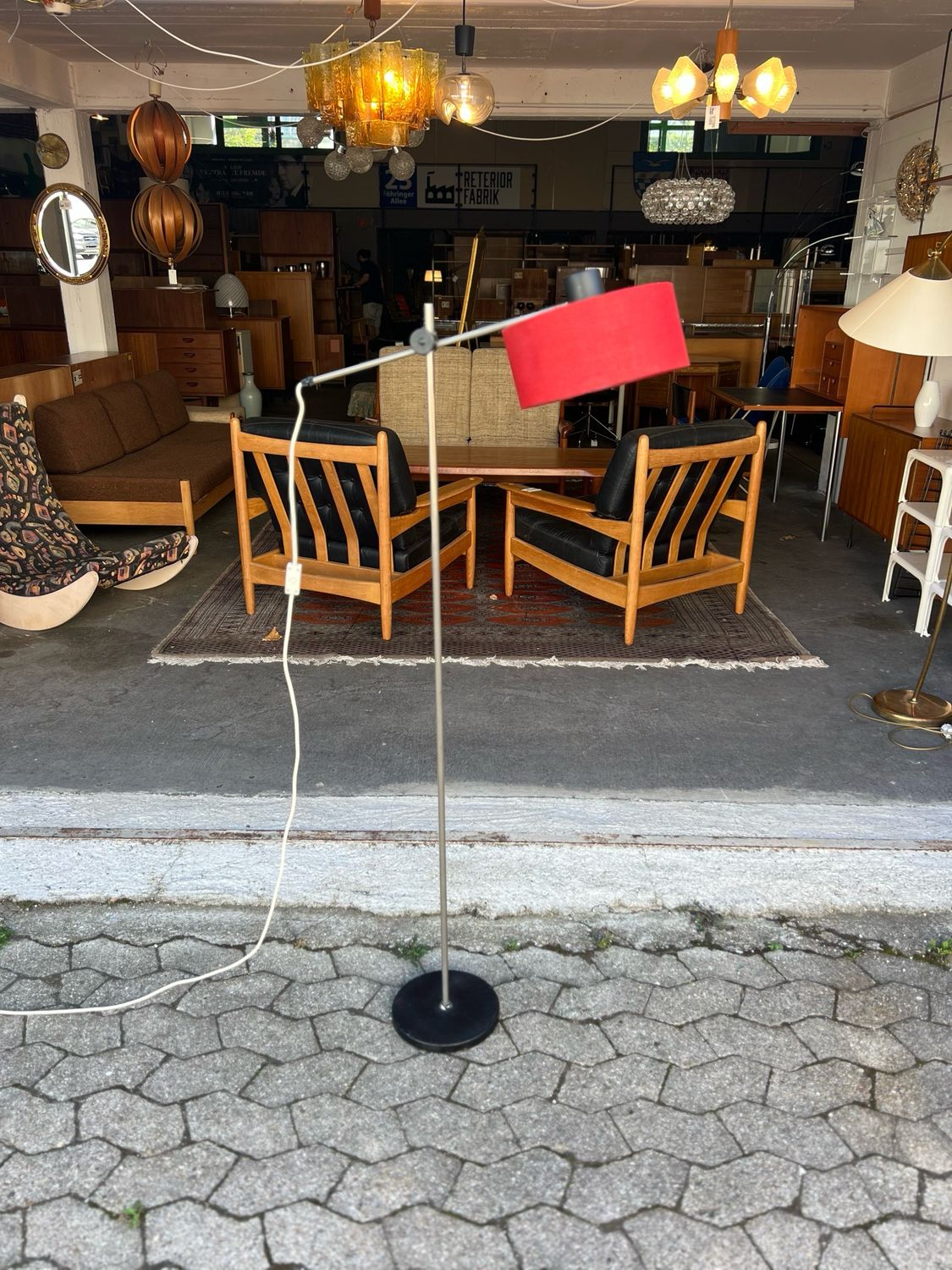 Stehlampe Stehleuchte Mid Century Vintage