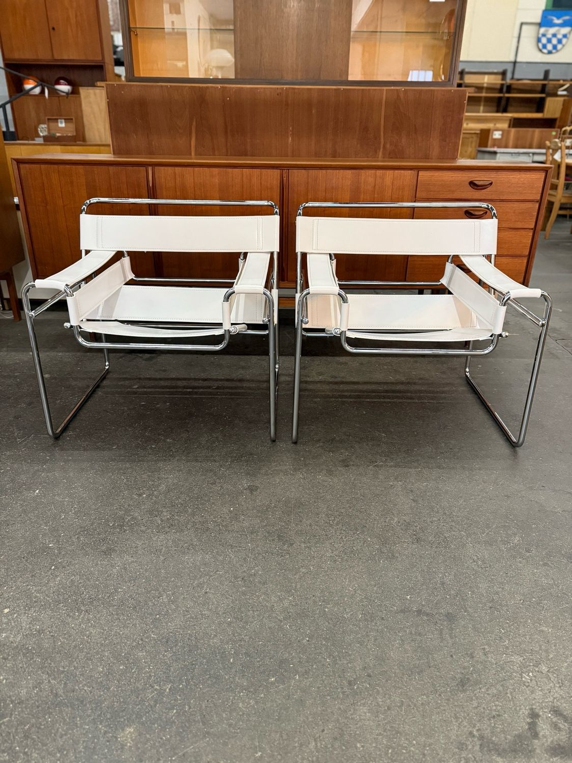 Sessel Stil Wassily Chair attr Marcel Breuer 1von2 Vintage