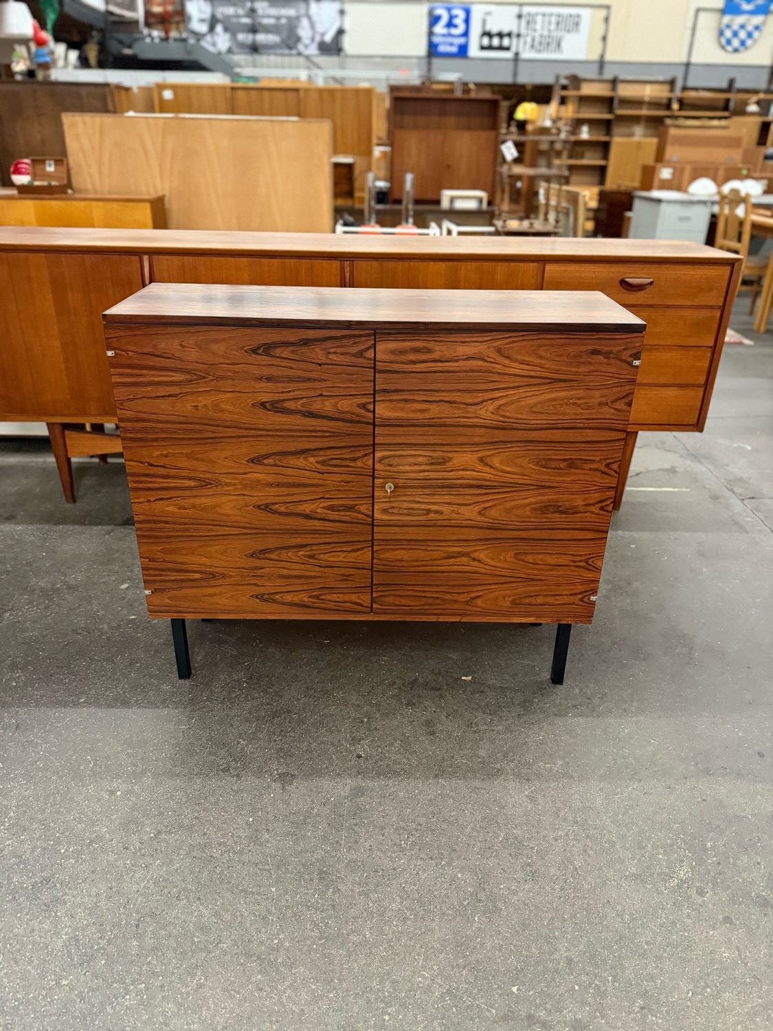 Kommode Sideboard Bar Schränkchen Mid Century Vintage