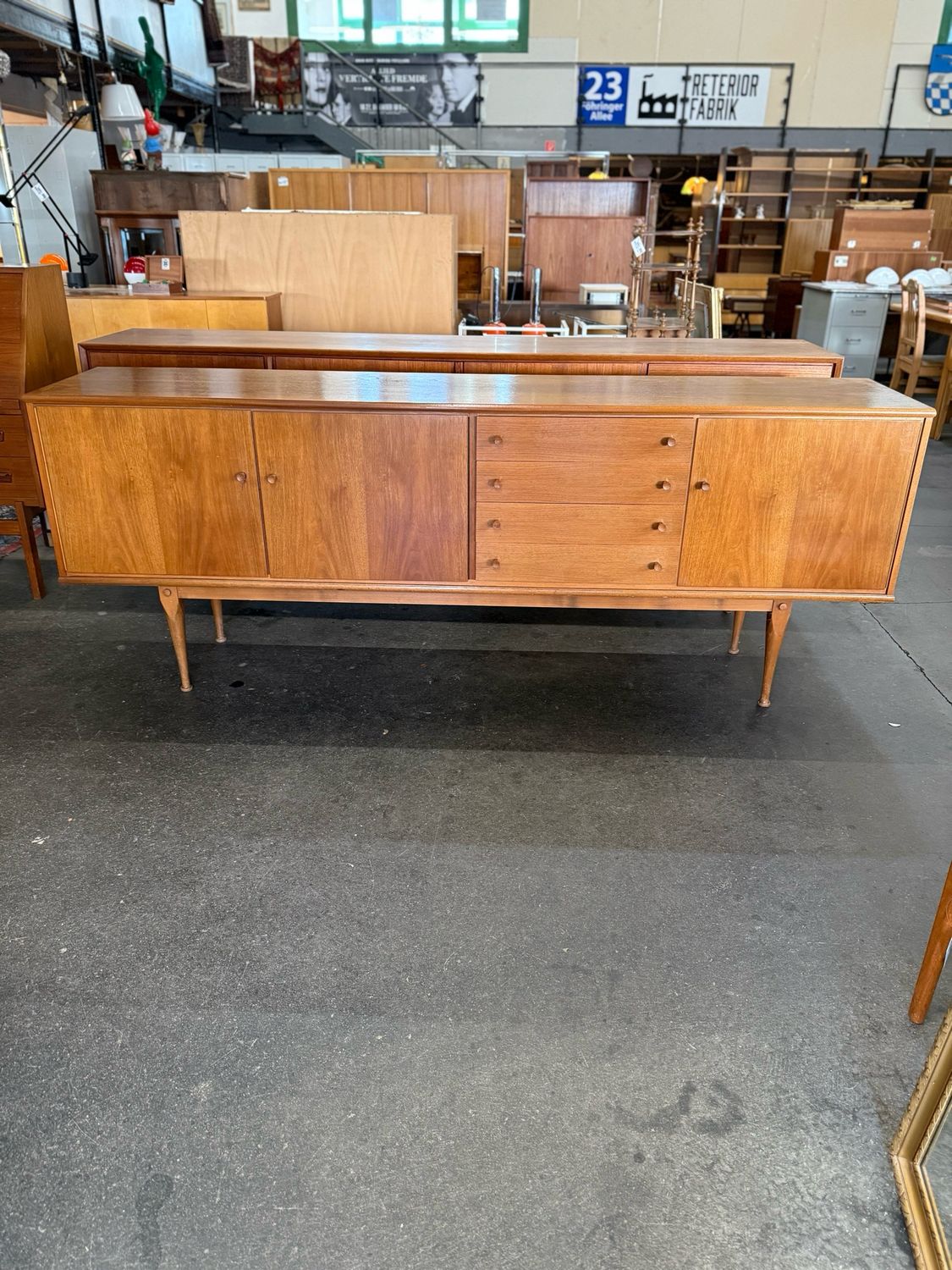Sideboard Kommode Danish Teak Mid Century Vintage