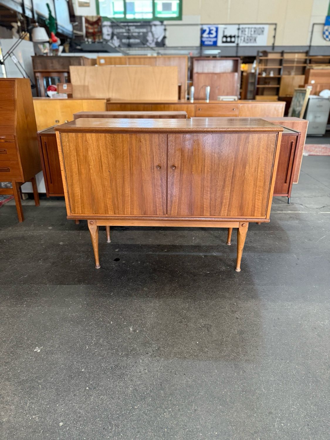 Sideboard Kommode Danish Teak Mid Century Vintage 1von2