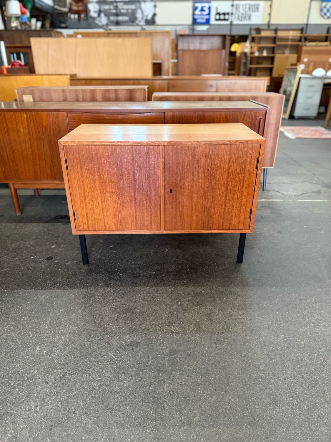Sideboard Kommode Danish Teak Mid Century Vintage 1von2