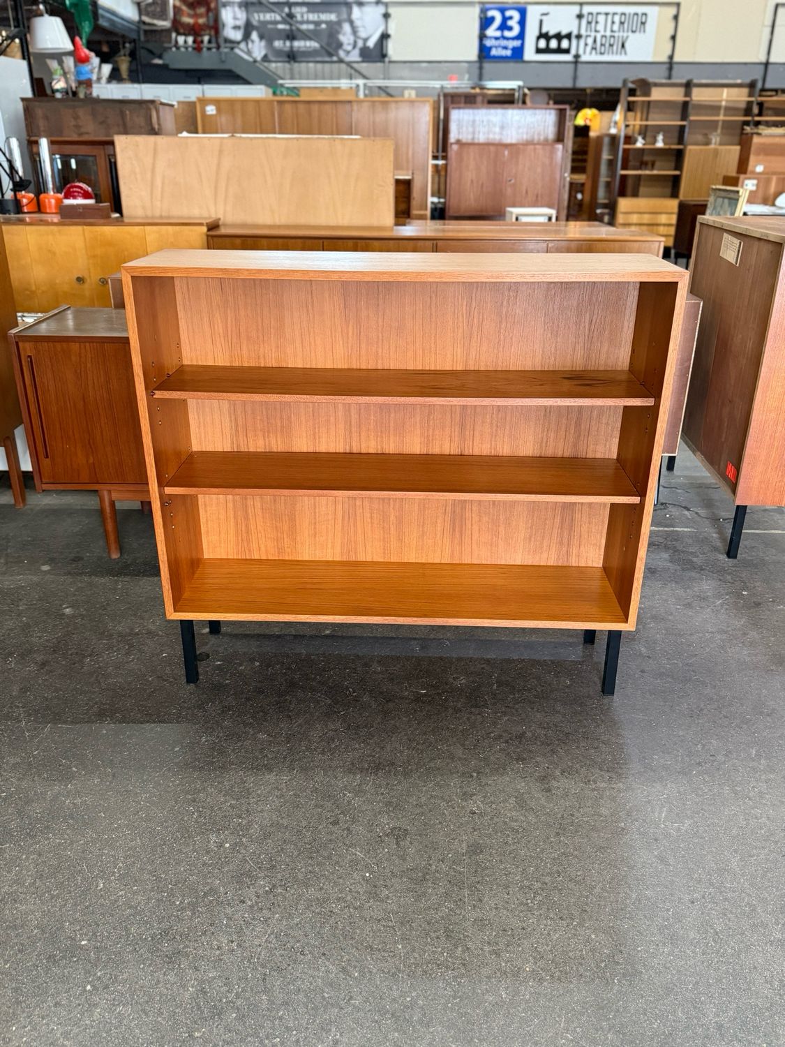 Regal Kommode Bücherregal Danish Teak Mid Century Vintage
