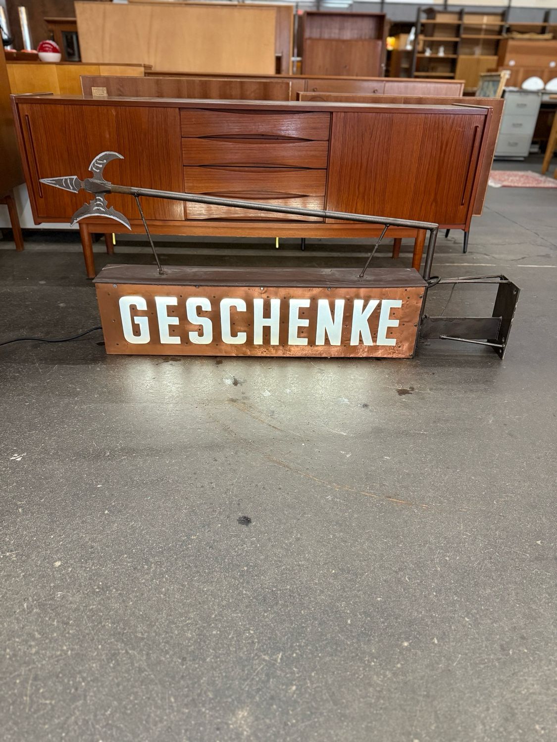 Deko Schild Werbeschild Leuchtreklame