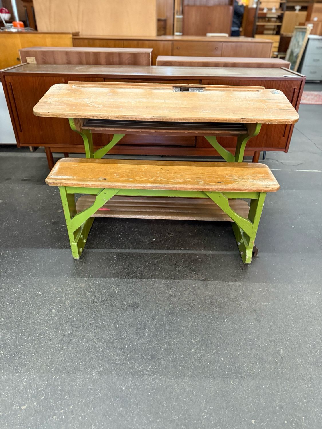 Alte Schulbank Kinderbank Bank