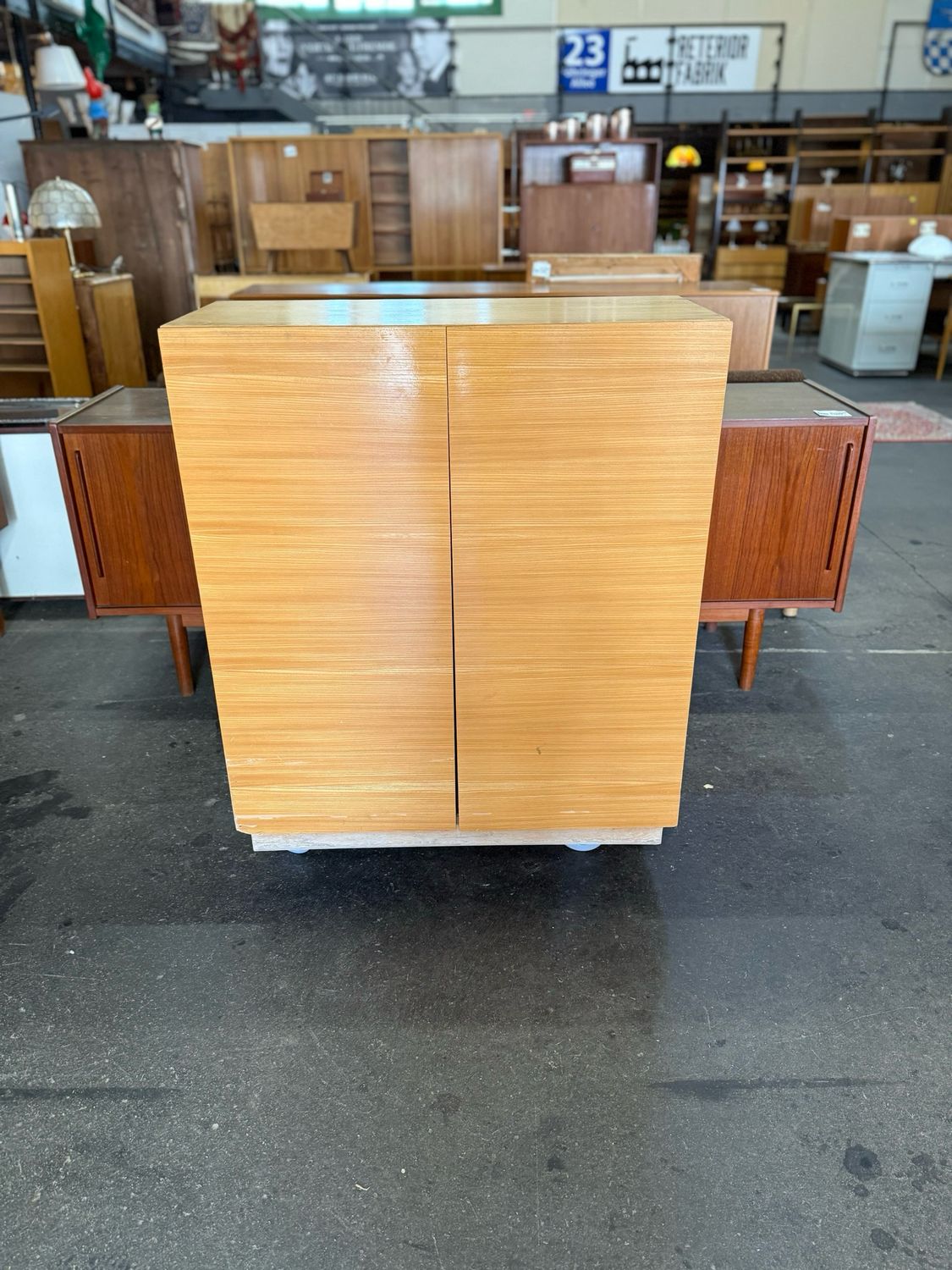 Kommode Schuhschrank Mid Century Vintage