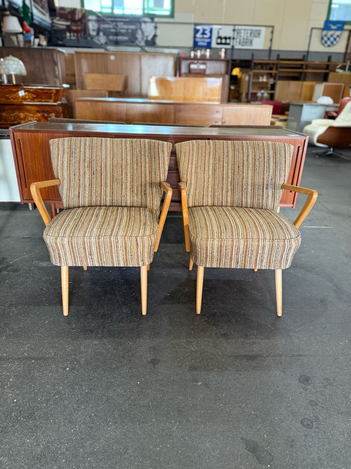 Sessel Armlehnsessel 1von2 Mid Century Vintage