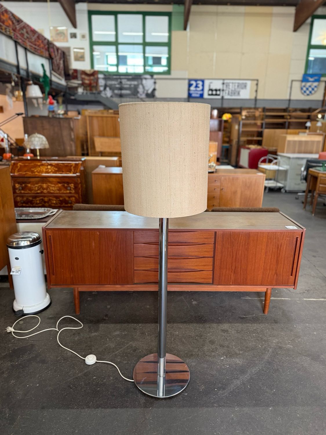 Staff Stehlampe Stehleuchte Mid Century Vintage