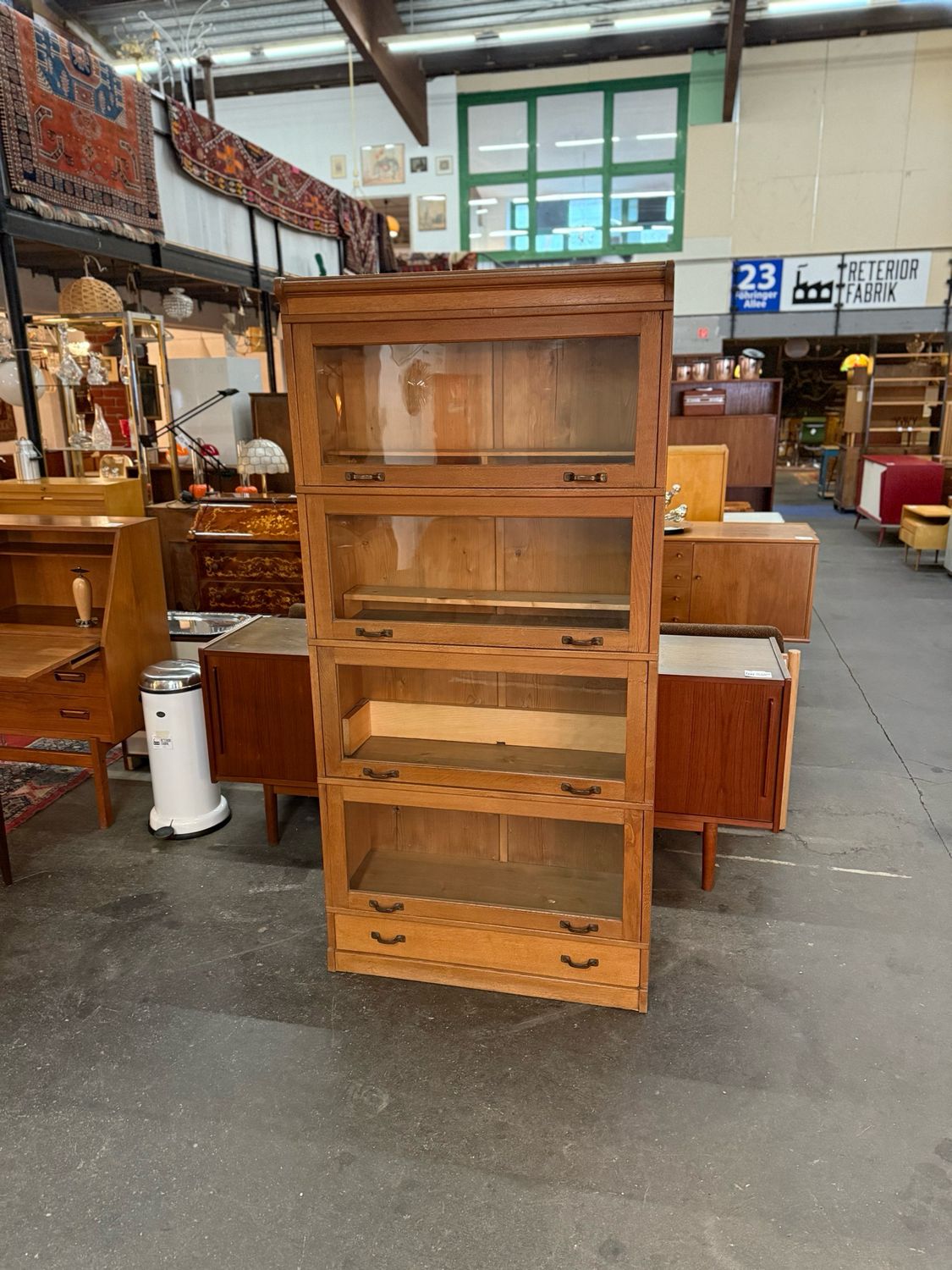 Bücherregal Regal Schrank Stil Globe Wernicke