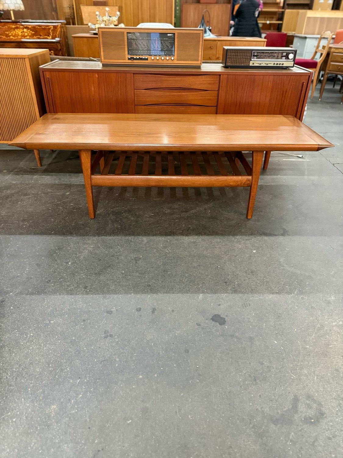 Couchtisch Coffee Table Danish Teak Mid Century Vintage