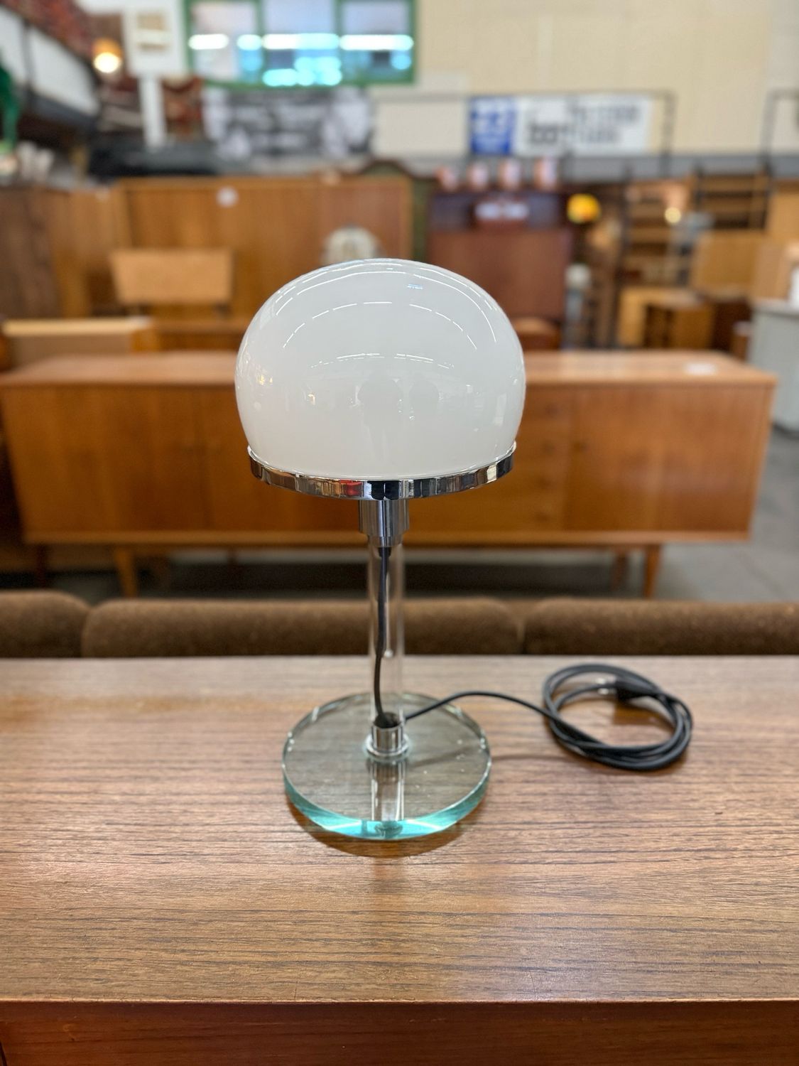 Tischlampe Tischleuchte Carl Jacob Jucker Bauhaus Metalarte