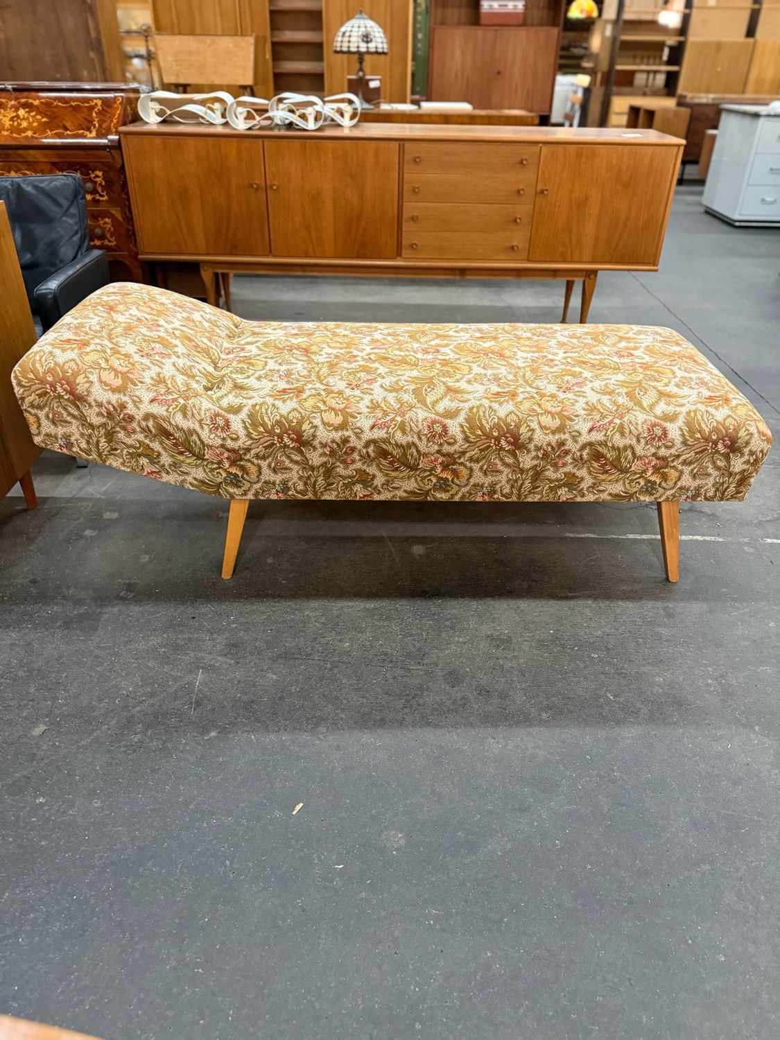 Liege Sofa Couch Mid Century Vintage