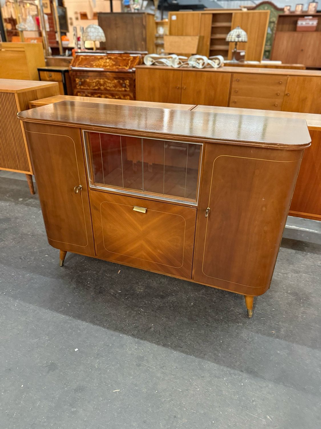 Sideboard Kommode Kästchen Mid Century Vintage