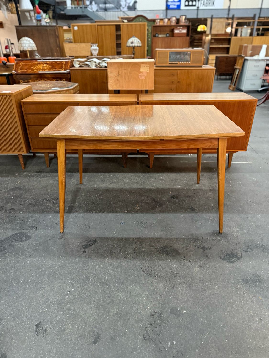 Tisch Esstisch Ausziehtisch Mid Century Vintage