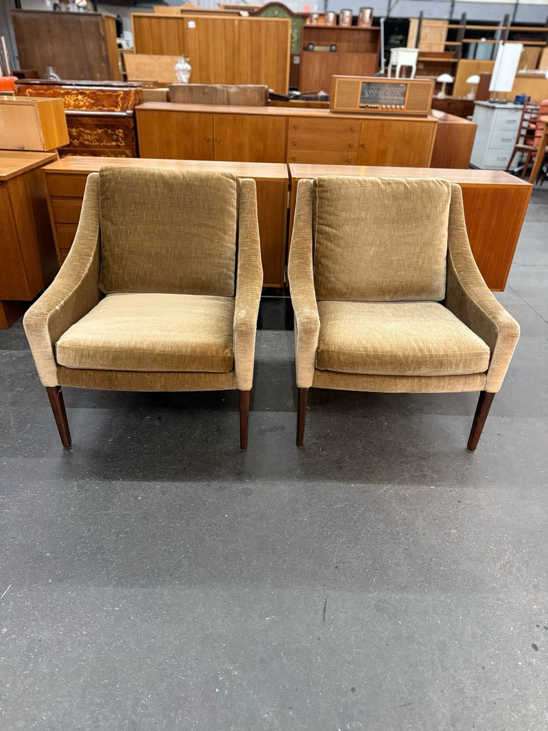 Sessel Armlehnsessel 1von2 Mid Century Vintage