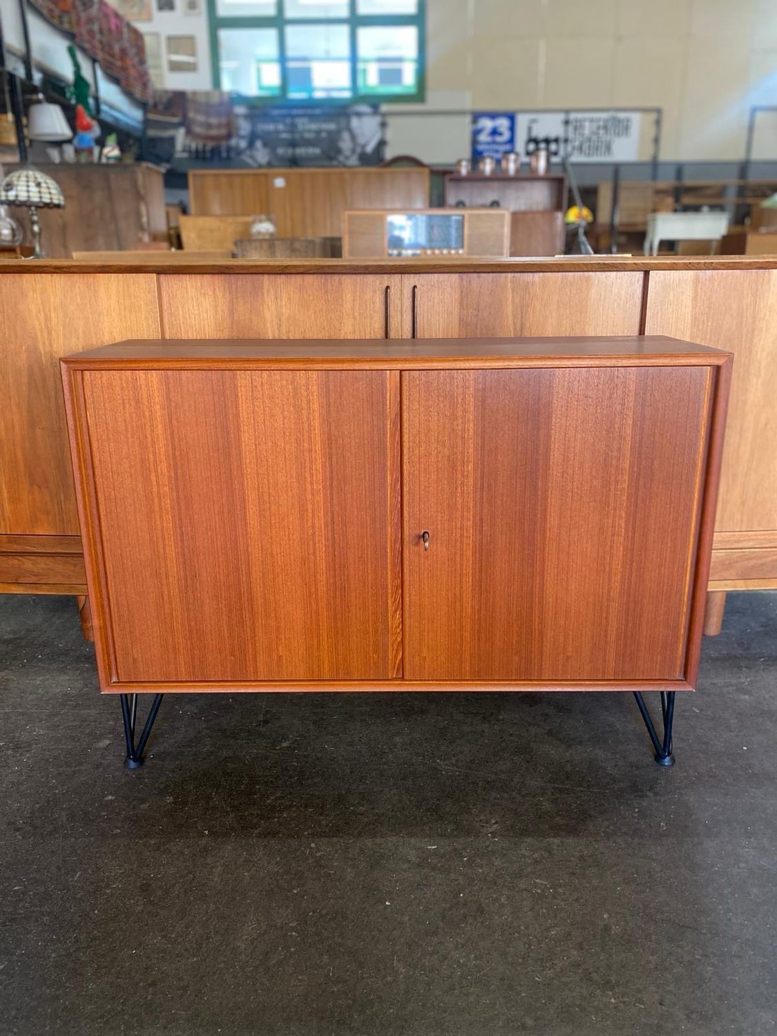 Kommode Sideboard Danish Teak Mid Century Vintage