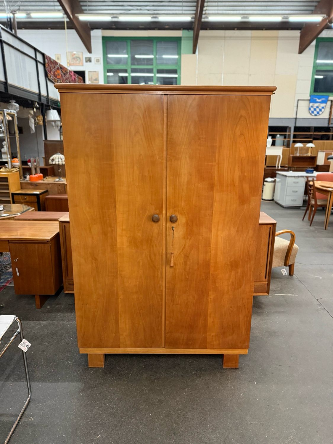 Schrank Kleiderschrank Mid Century Vintage
