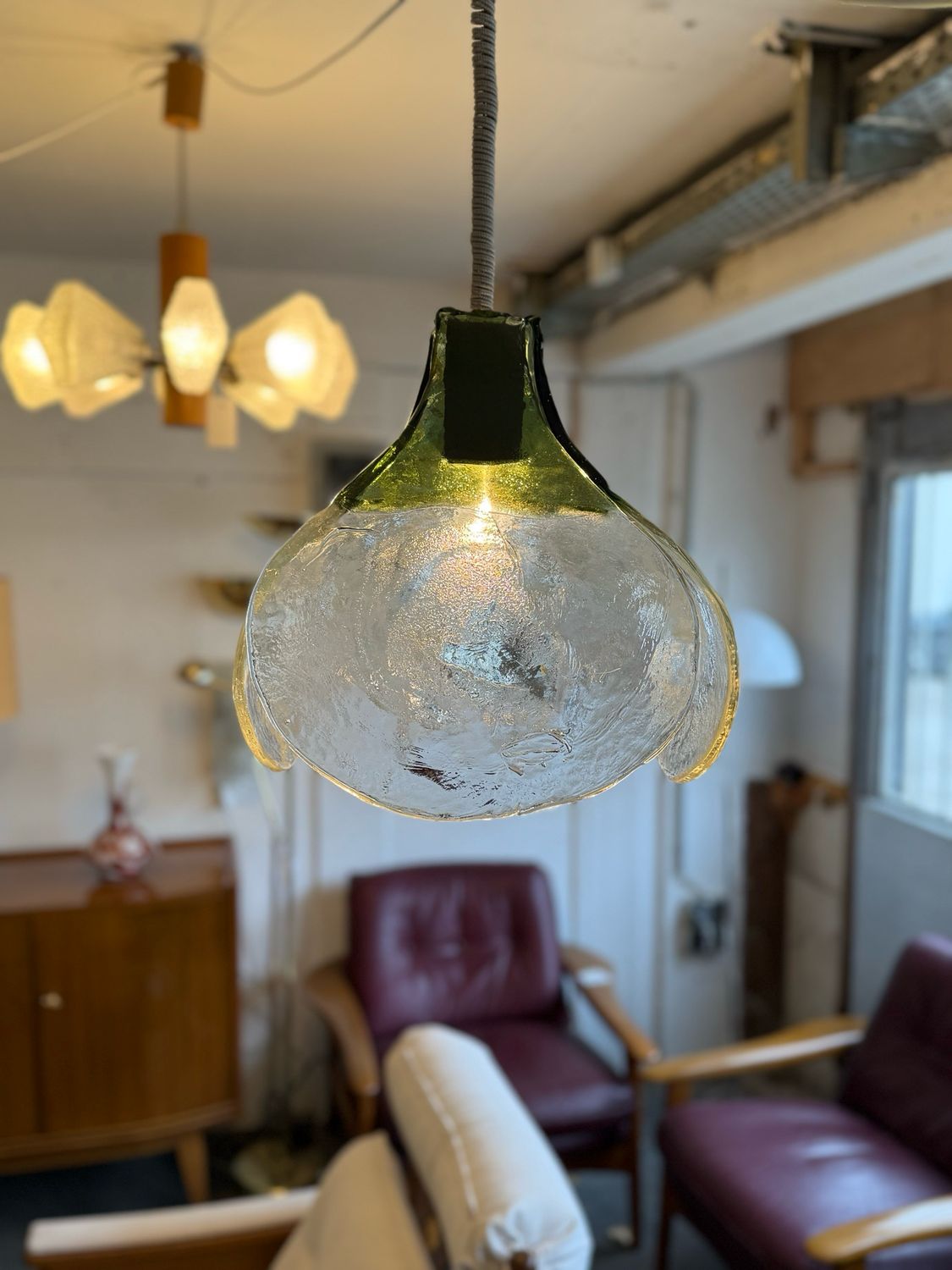 Mazzega Hängelampe Deckenleuchte Vintage