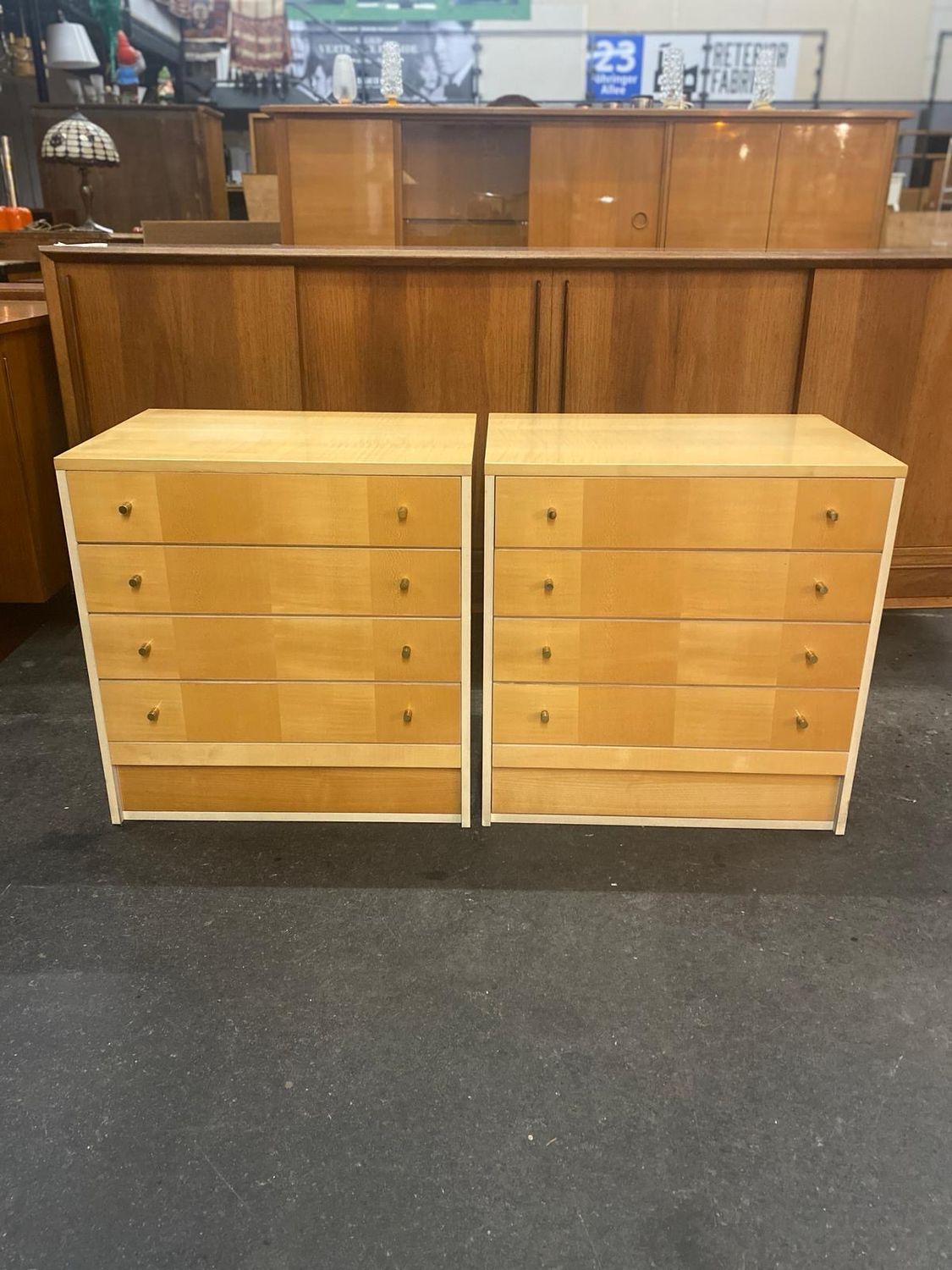 Kommode Kästchen Nachttisch 1von2 Mid Century Vintage