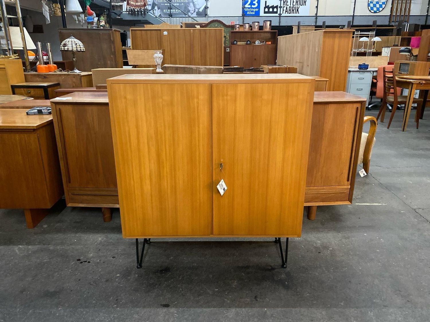 Schränkchen Kommode Mid Century Vintage
