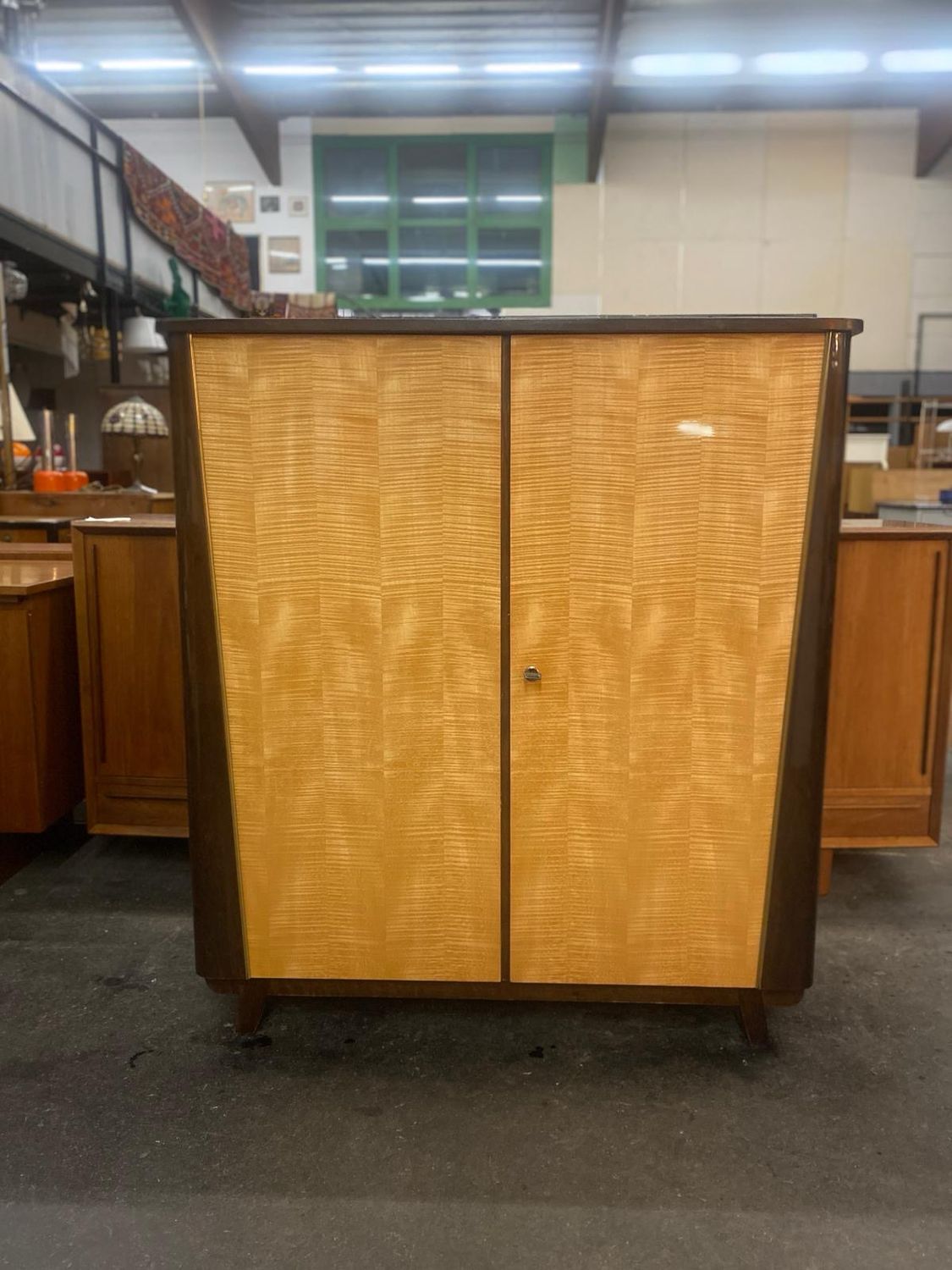 Schrank Schränkchen Wäschekommode Mid Century Vintage
