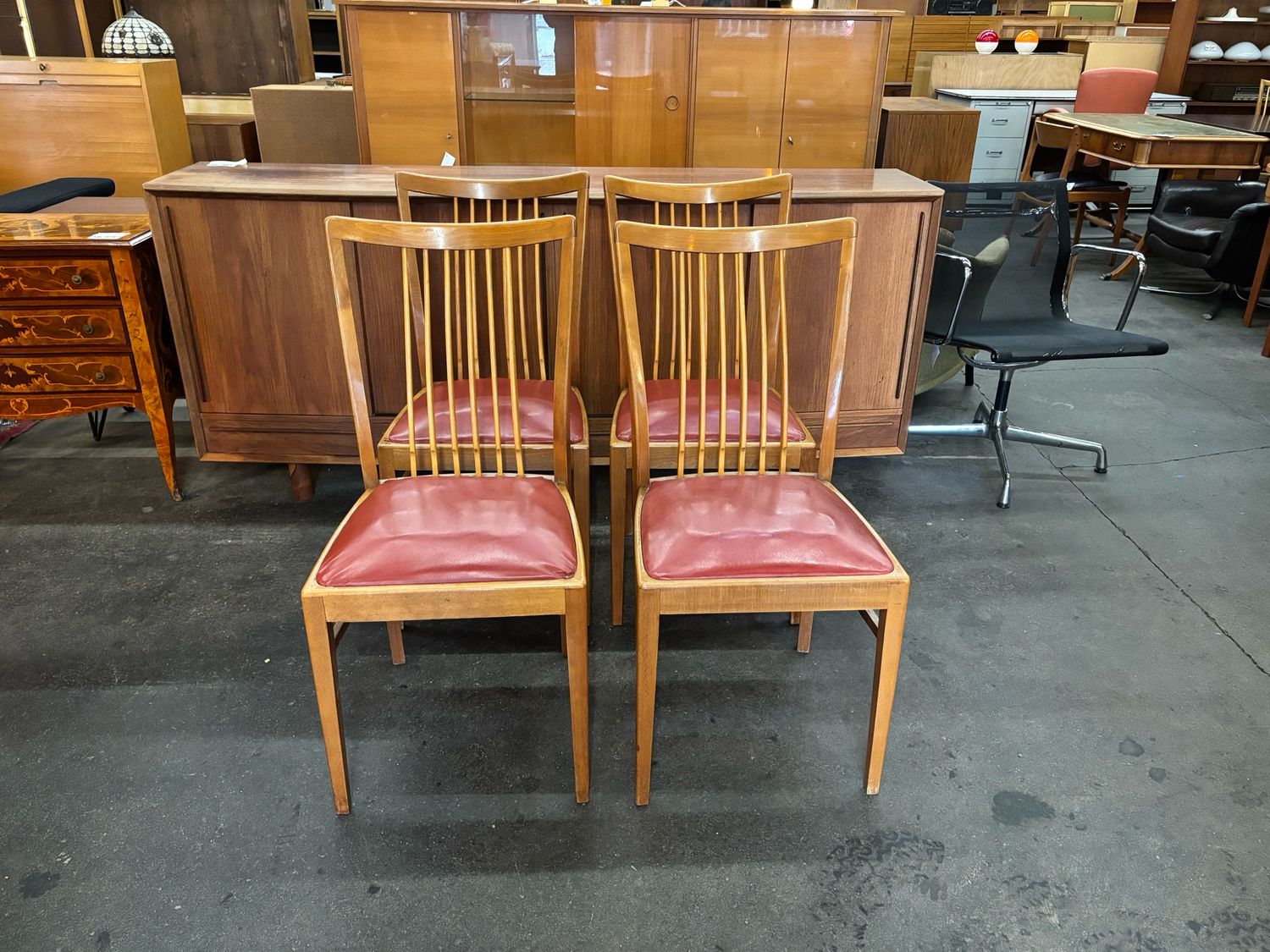 Stuhl Stühle 1von4 Mid Century Vintage