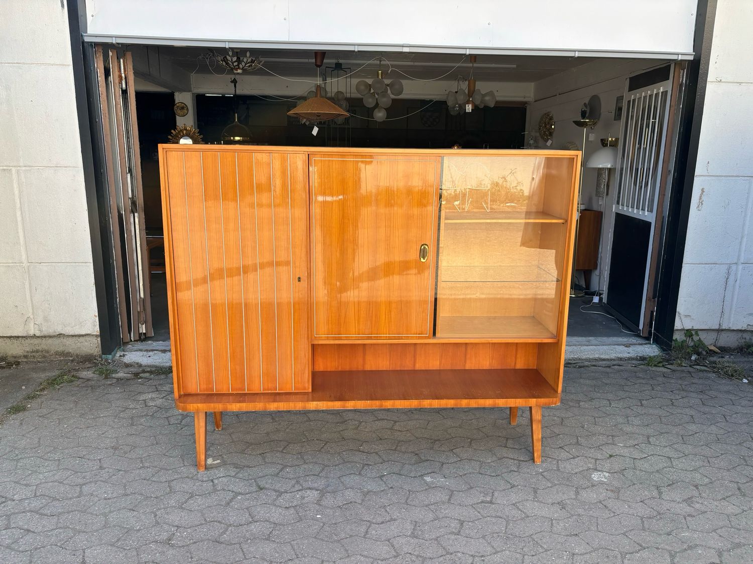 Highboard Sideboard Mid Century Vintage