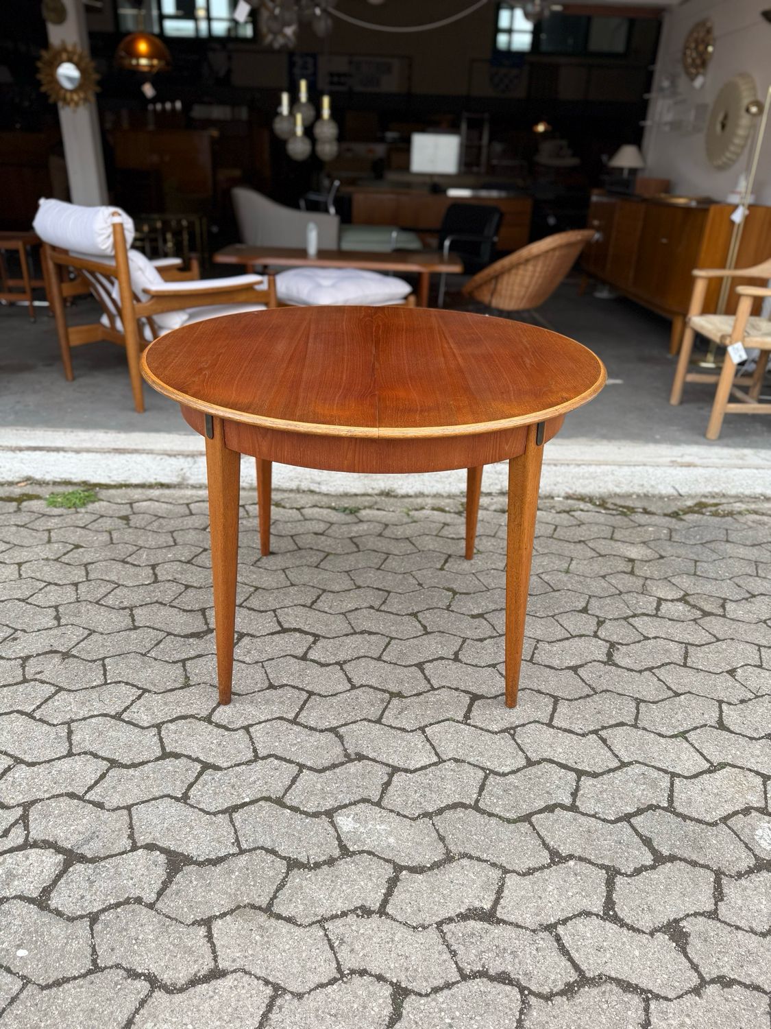 Tisch Esstisch Küchentisch Teak Mid Century Vintage