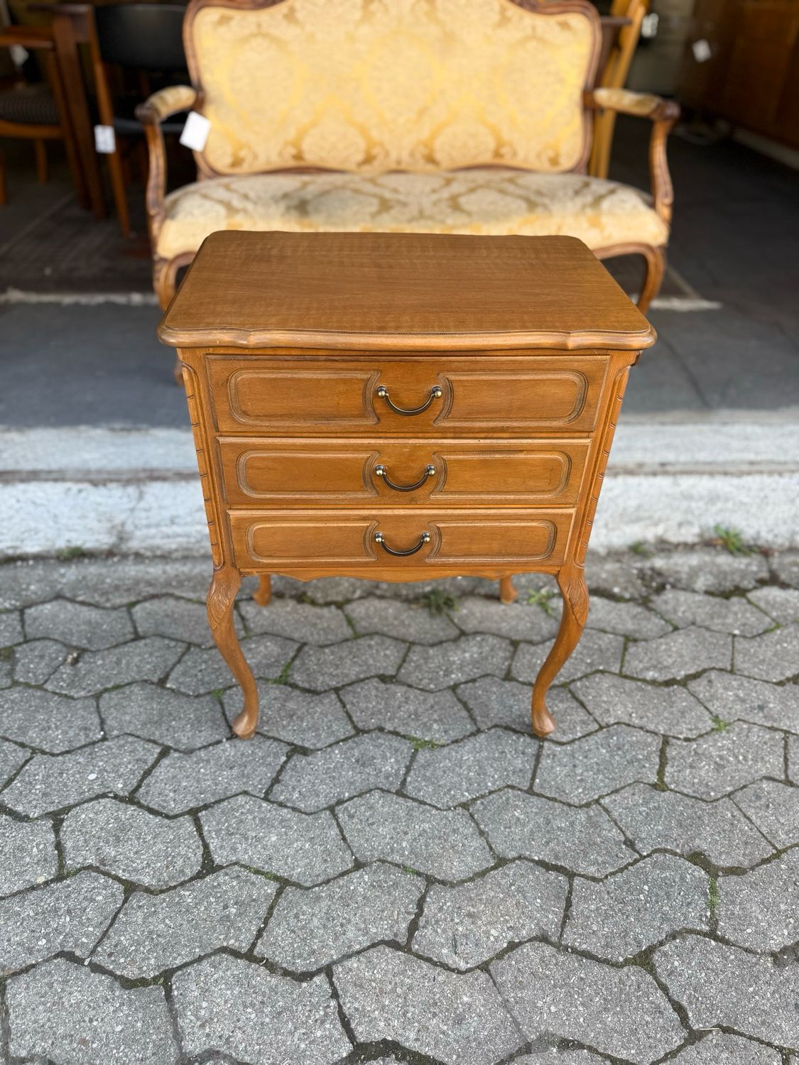 Nachtkästchen Nachttischchen Vintage