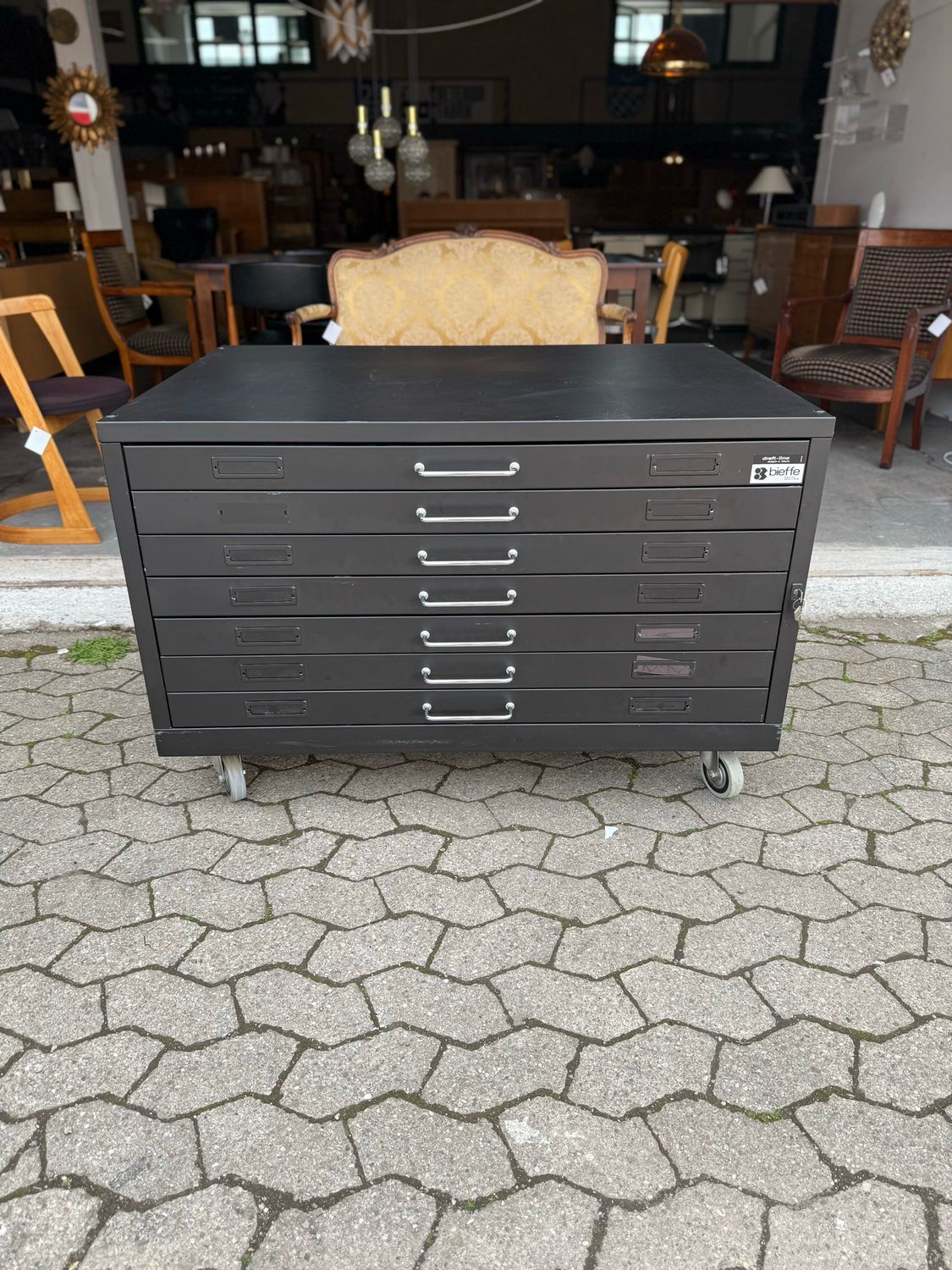 Bieffe Planschrank Draft Line Grafikschrank Papierschrank