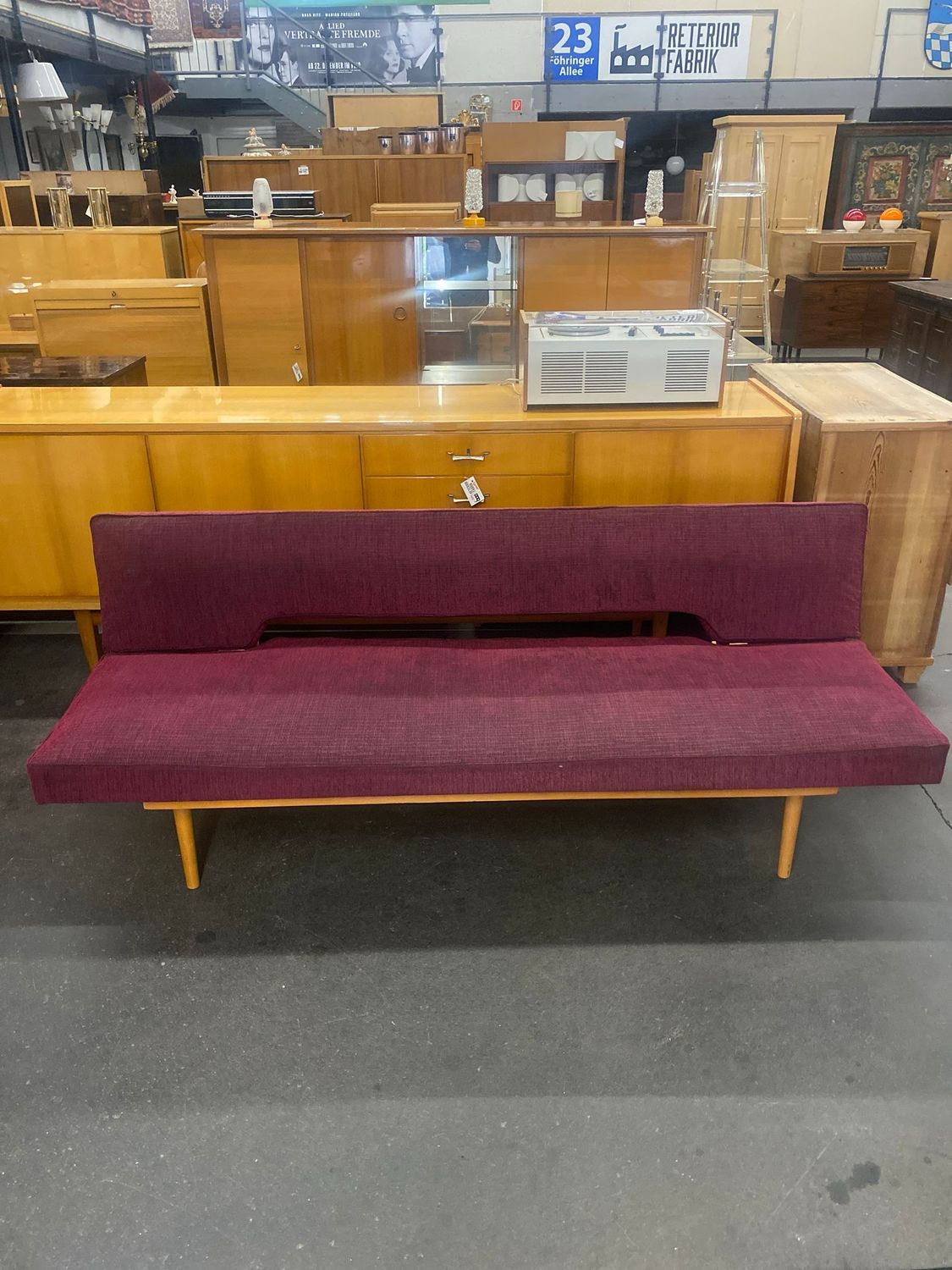 Sofa Couch Daybed Mid Century Vintage