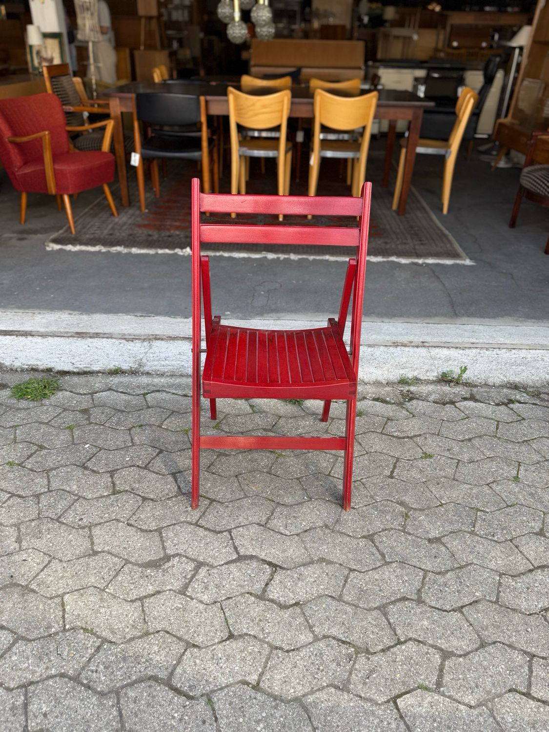 Stuhl Klappstuhl Mid Century Vintage