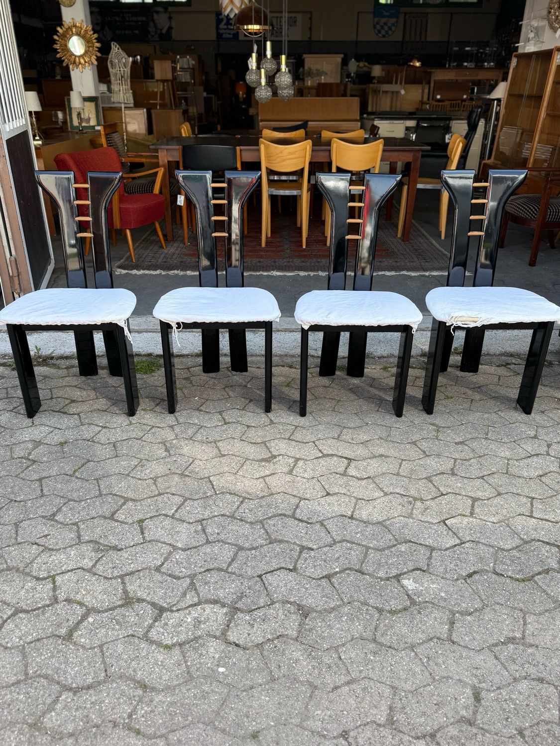 Stuhl Stühle 1von4 Roche Bobois Pierre Cardin