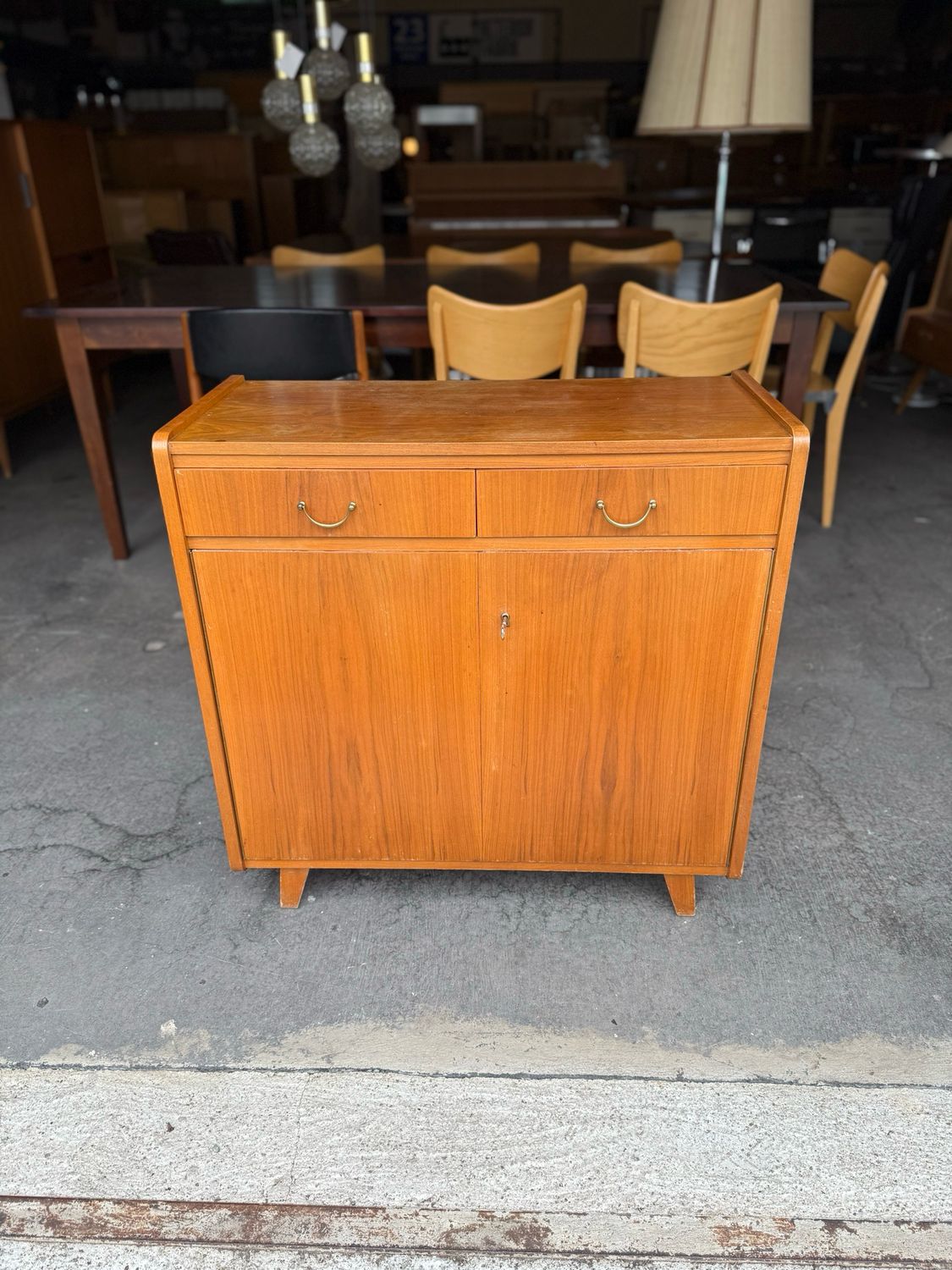 Kommode Kästchen Mid Century Vintage