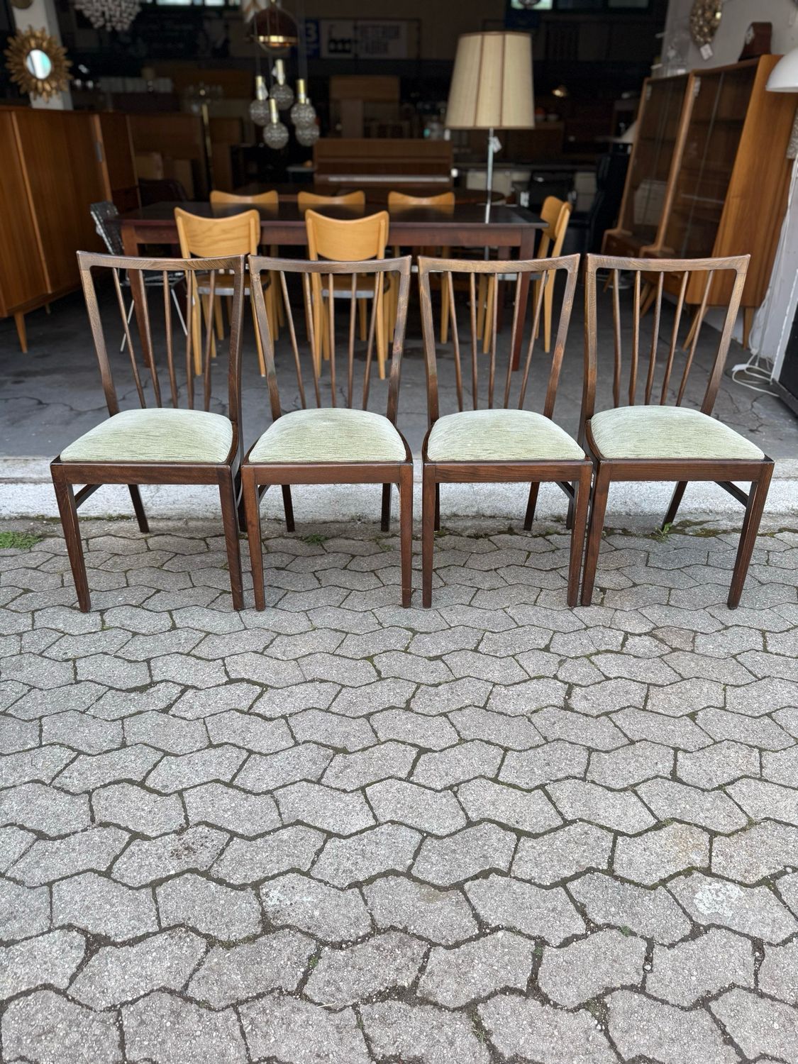 Stuhl Stühle 1von4 Mid Century Vintage