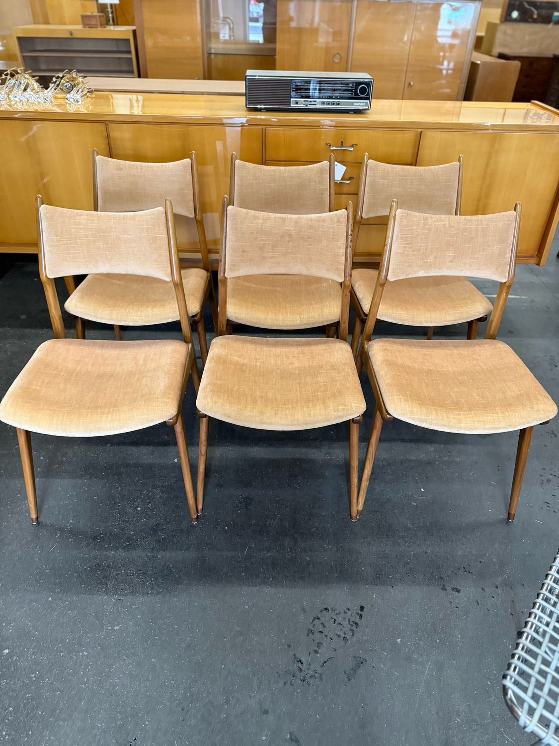 Stuhl Stühle 1von6 Mid Century Vintage