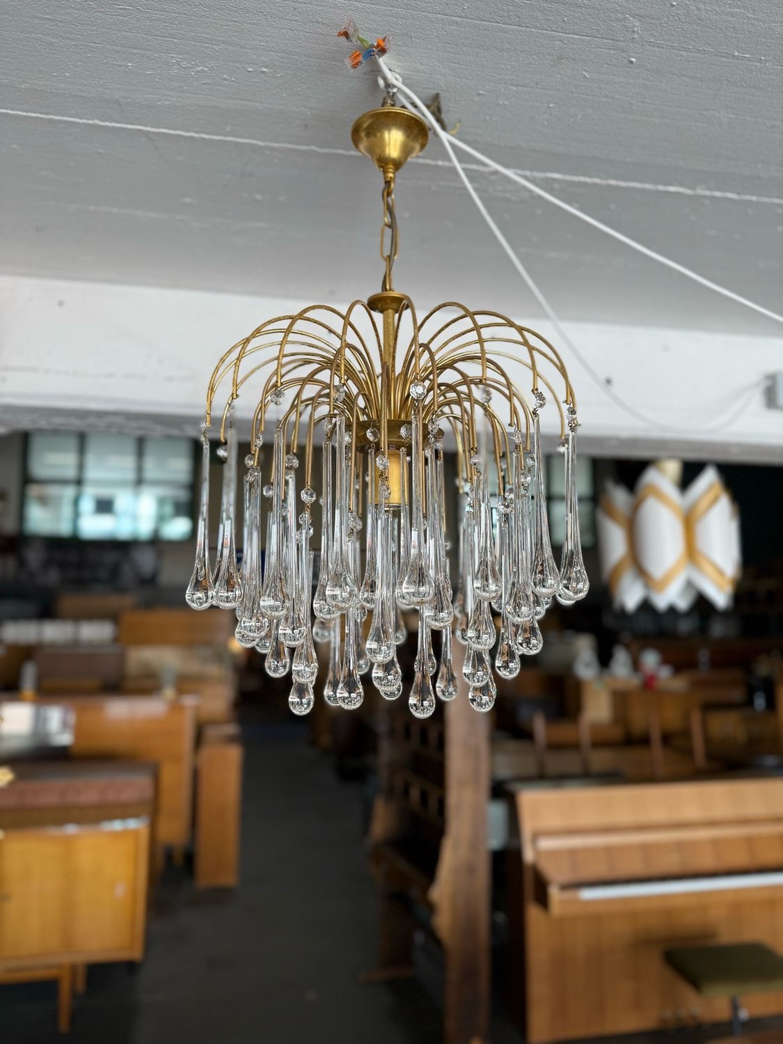 Hängelampe Deckenleuchte Mid Century Vintage