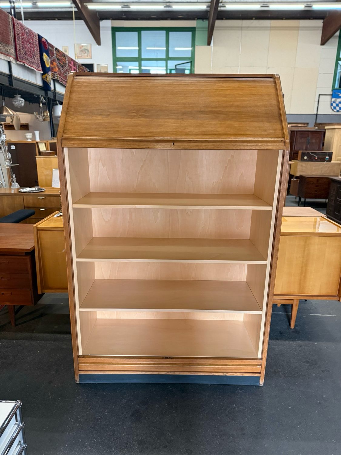 Rollladenschrank Aktenschrank Werkzeugschrank Regal Vintage 1von2
