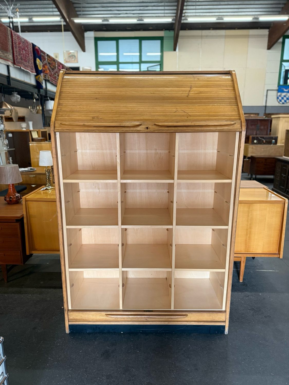 Rollladenschrank Aktenschrank Schrank Vintage