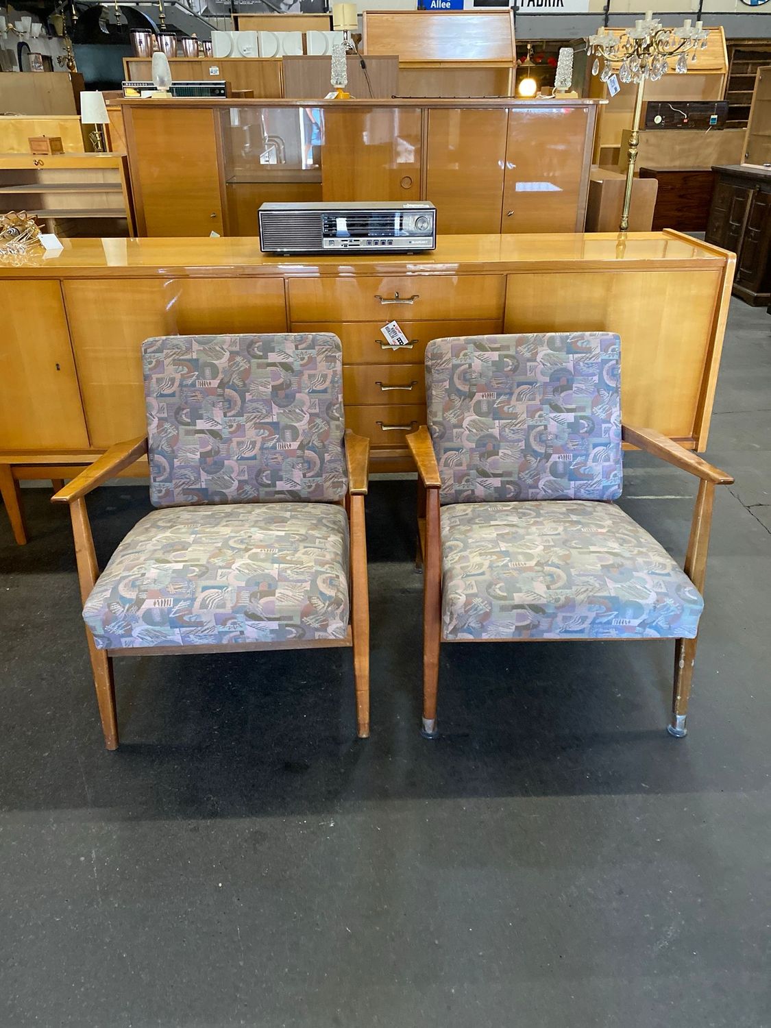 Sessel Armlehnsessel 1von2 Mid Century Vintage