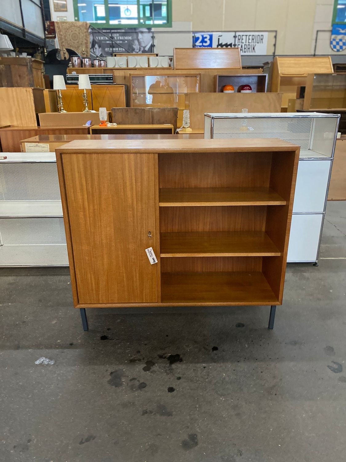 Kommode Regal Schränkchen Teak Mid Century Vintage