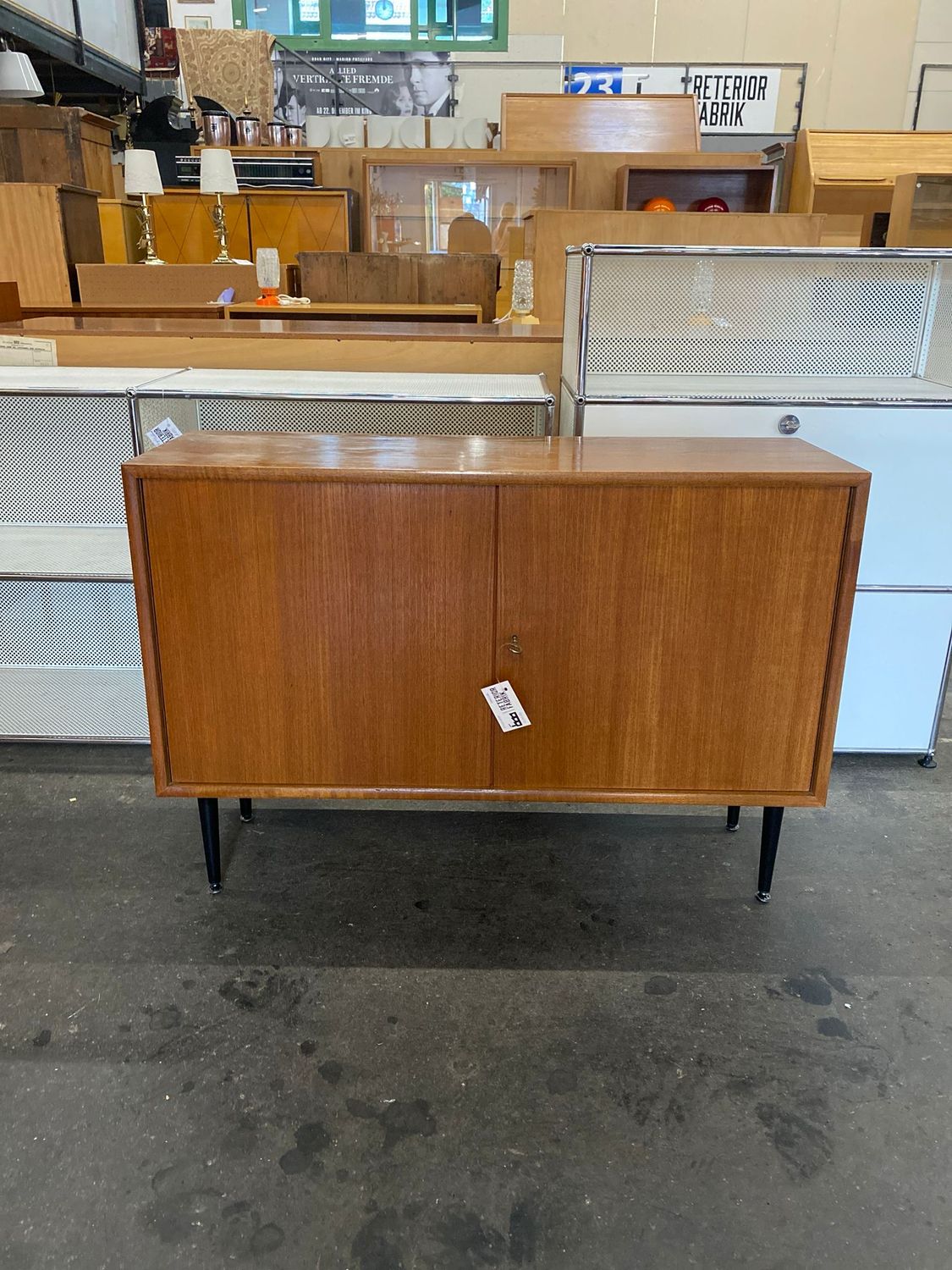 Kommode Schränkchen Teak Mid Century Vintage